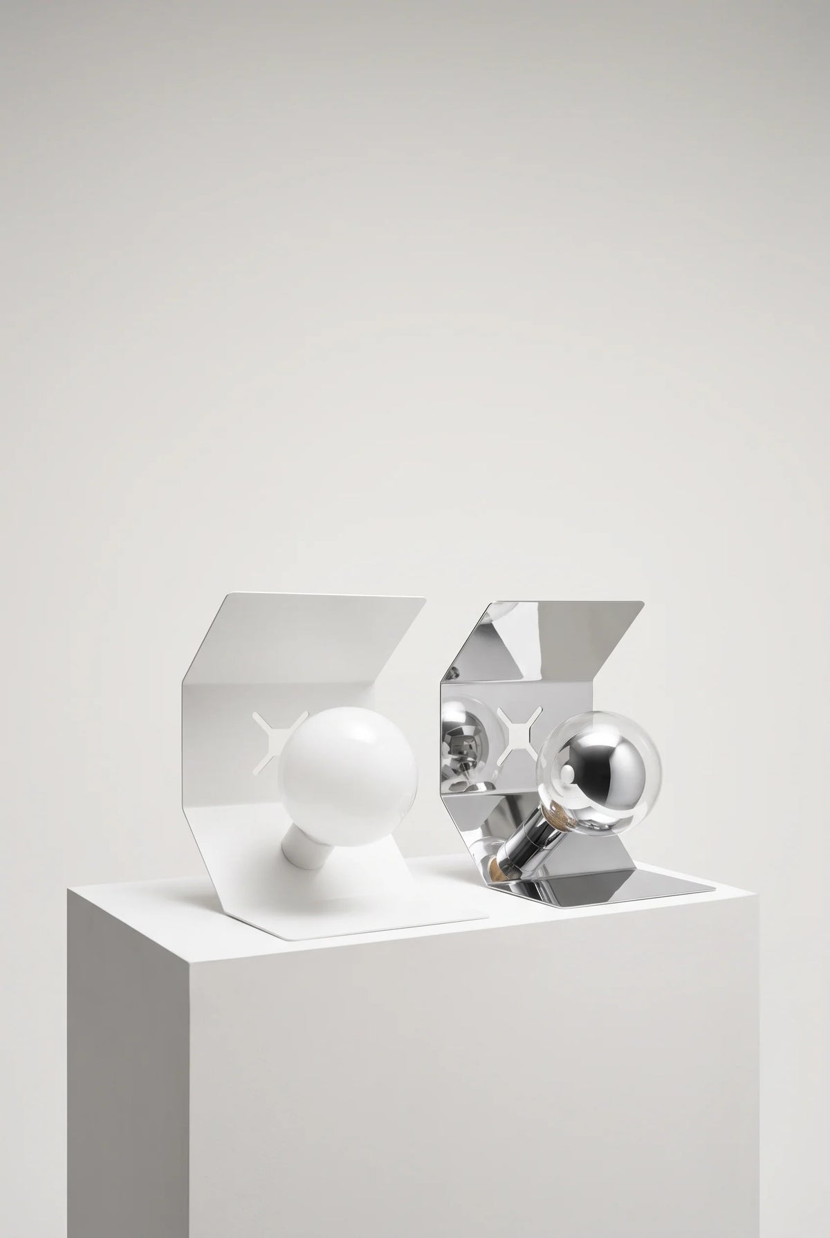 Pliée Table & Wall Lamp by Ben Swildens — in context