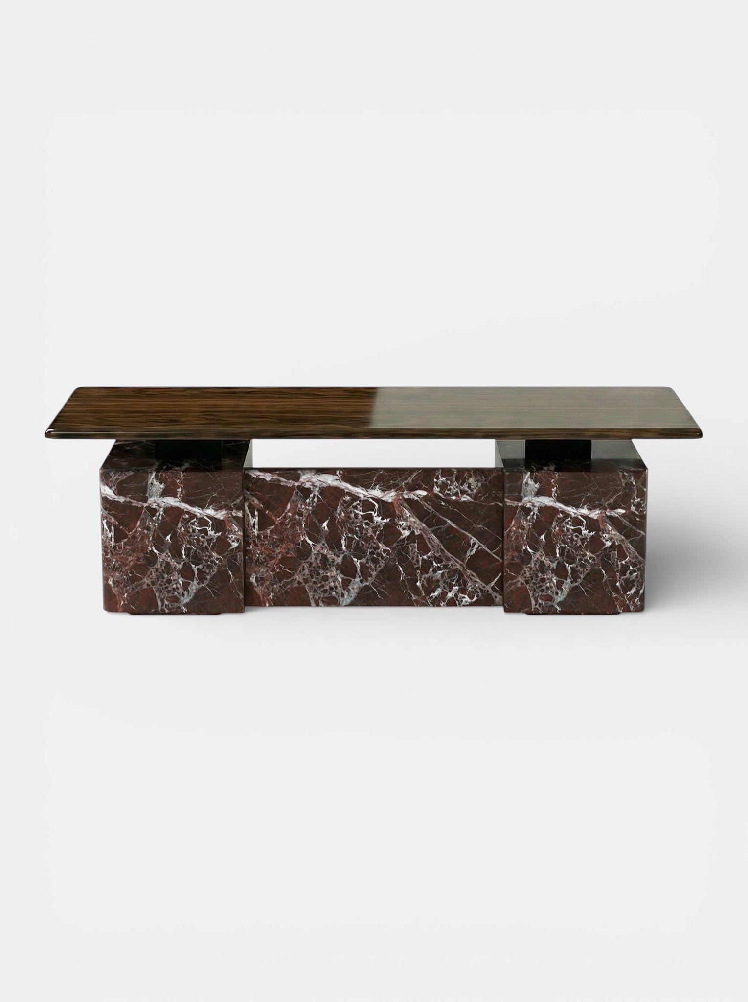 Holly Rosso Levanto And Wood Desk — detail view