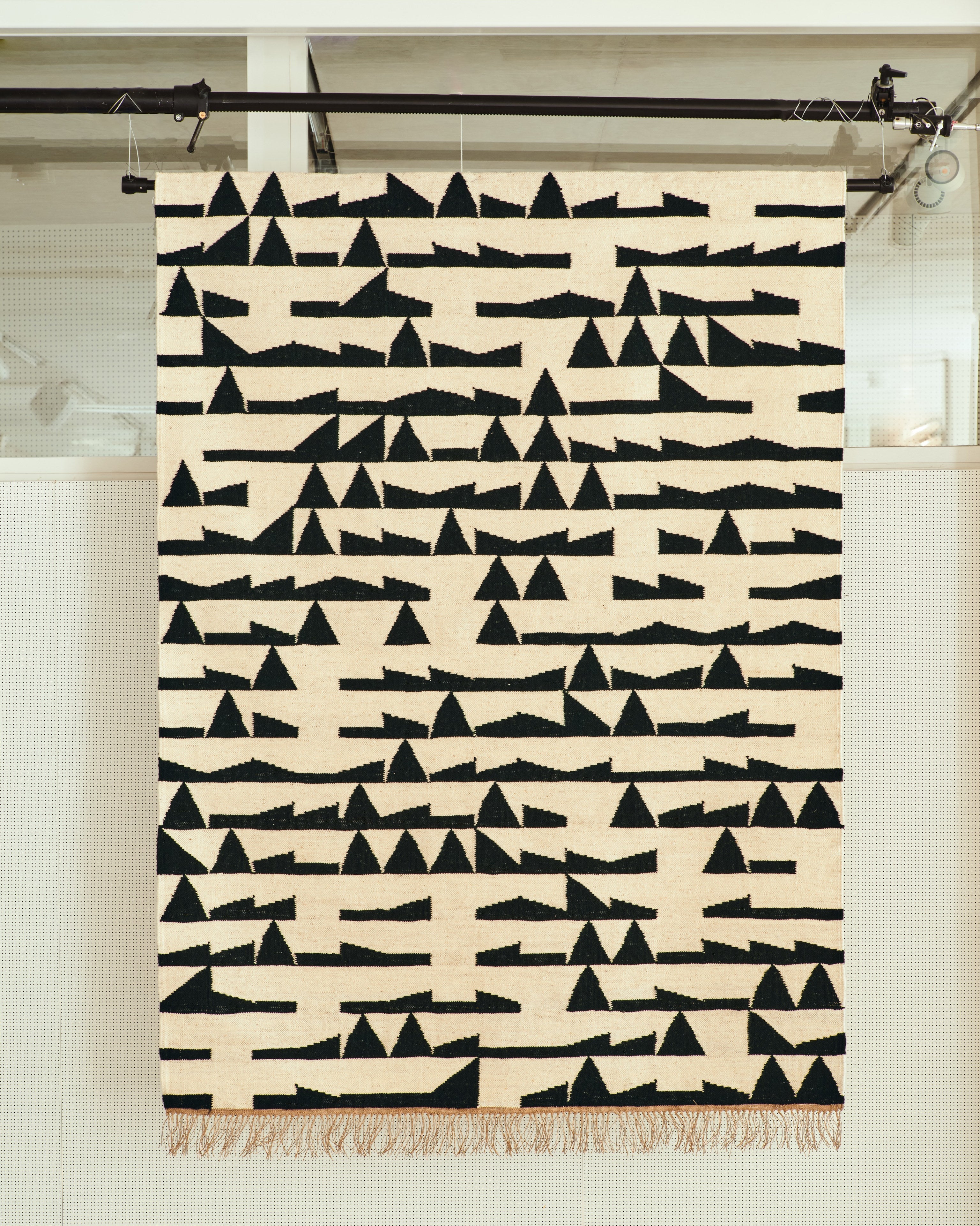System Chaos  - Contemporary Minimalist Tapestry / Rug by Splot | The Oblist