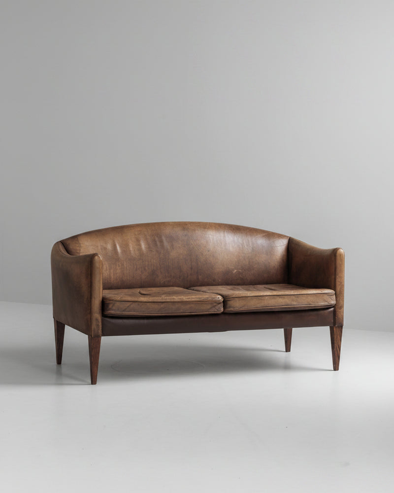 Rare V12 sofa by Illum Wikkelsø for Holger Christiansen, Denmark, 1960s by Modern Living | The Oblist