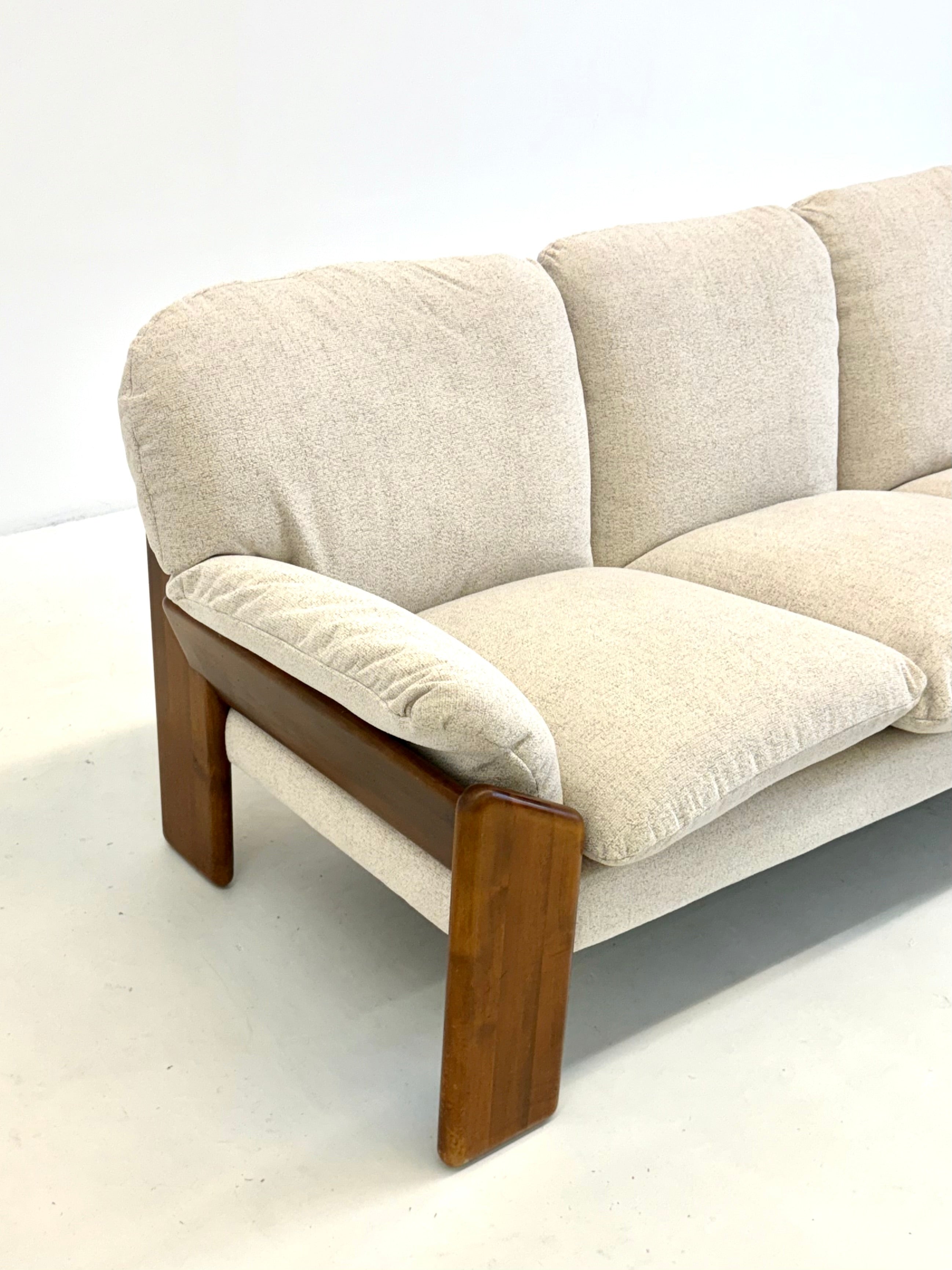 Three-seater sofa Sapporo by Mario Marenco for Mobil Girgi — lifestyle setting
