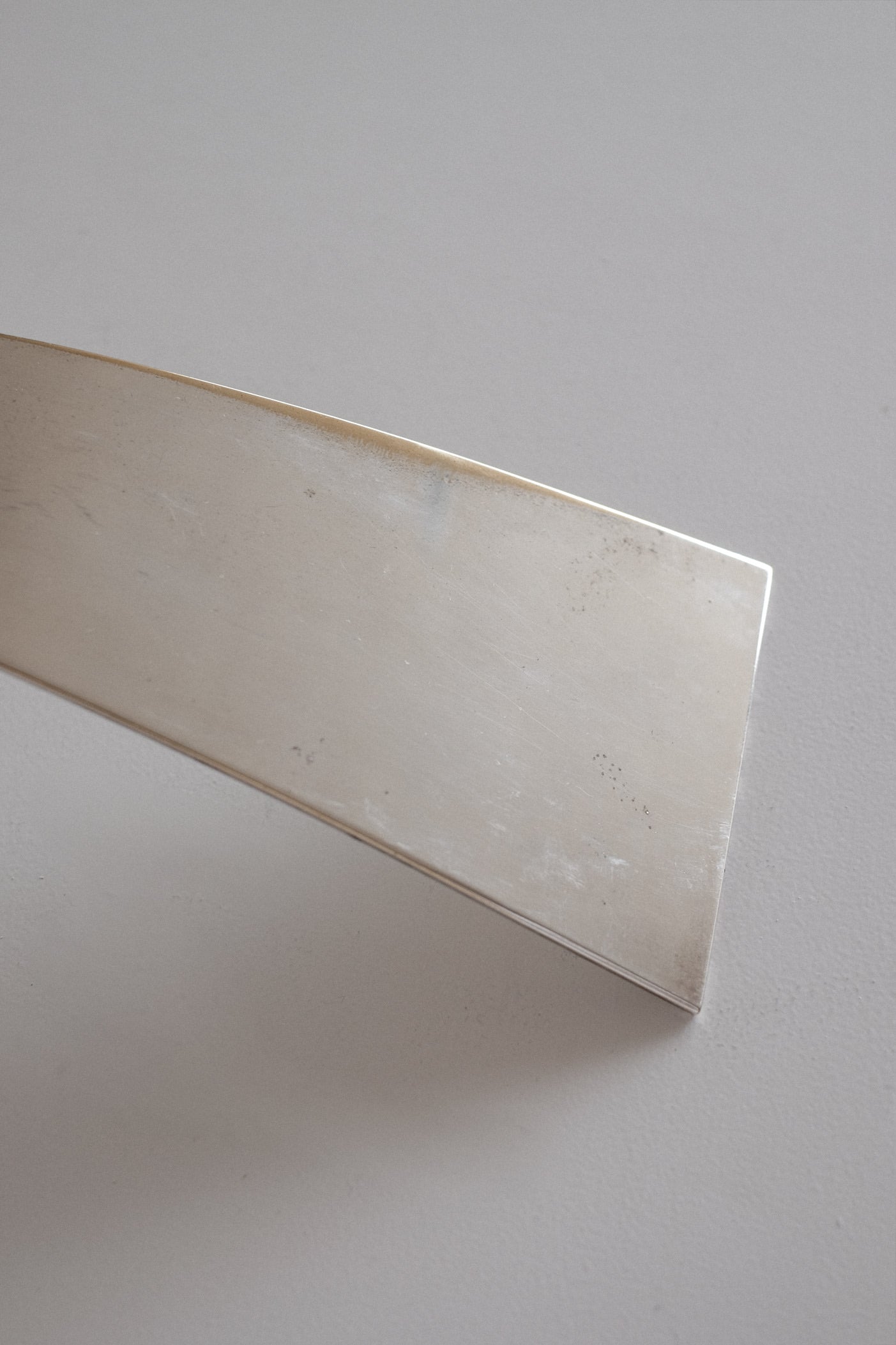 Silver Plated Candle Holder  — alternate view