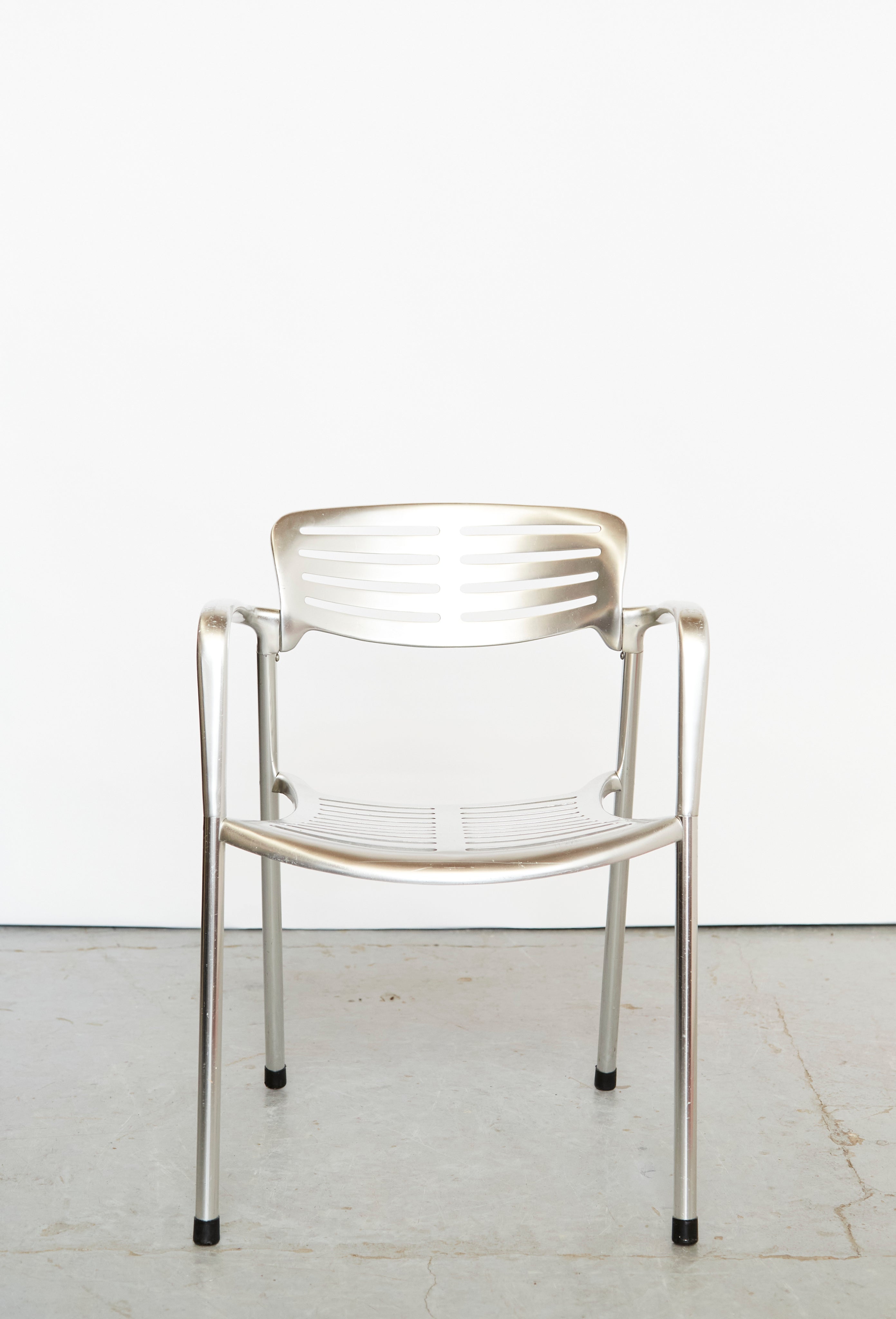 Jorge Pensi "Toledo" Chairs for Amat-3 — side angle