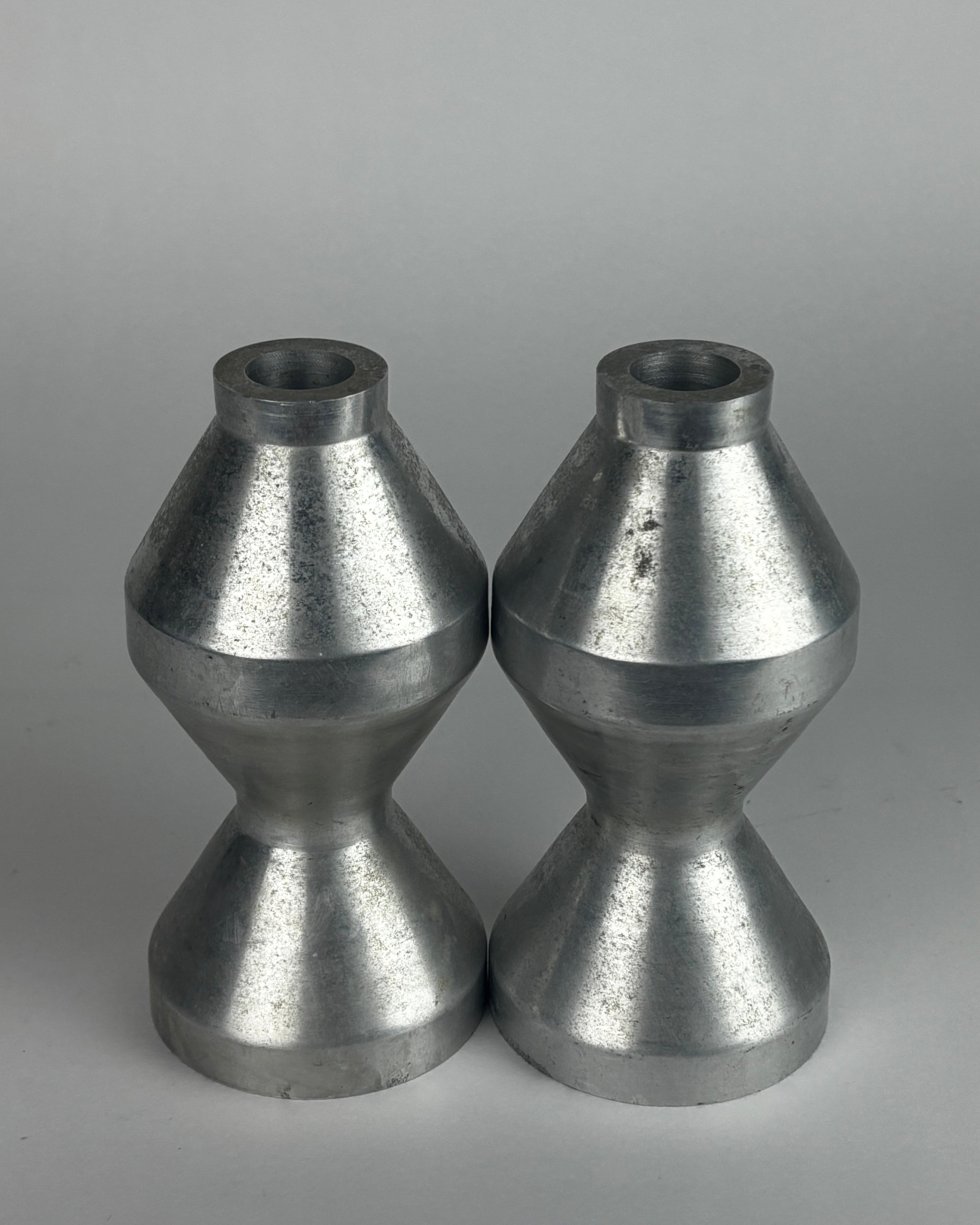 Modern Machinists Candle Holders, 1960's