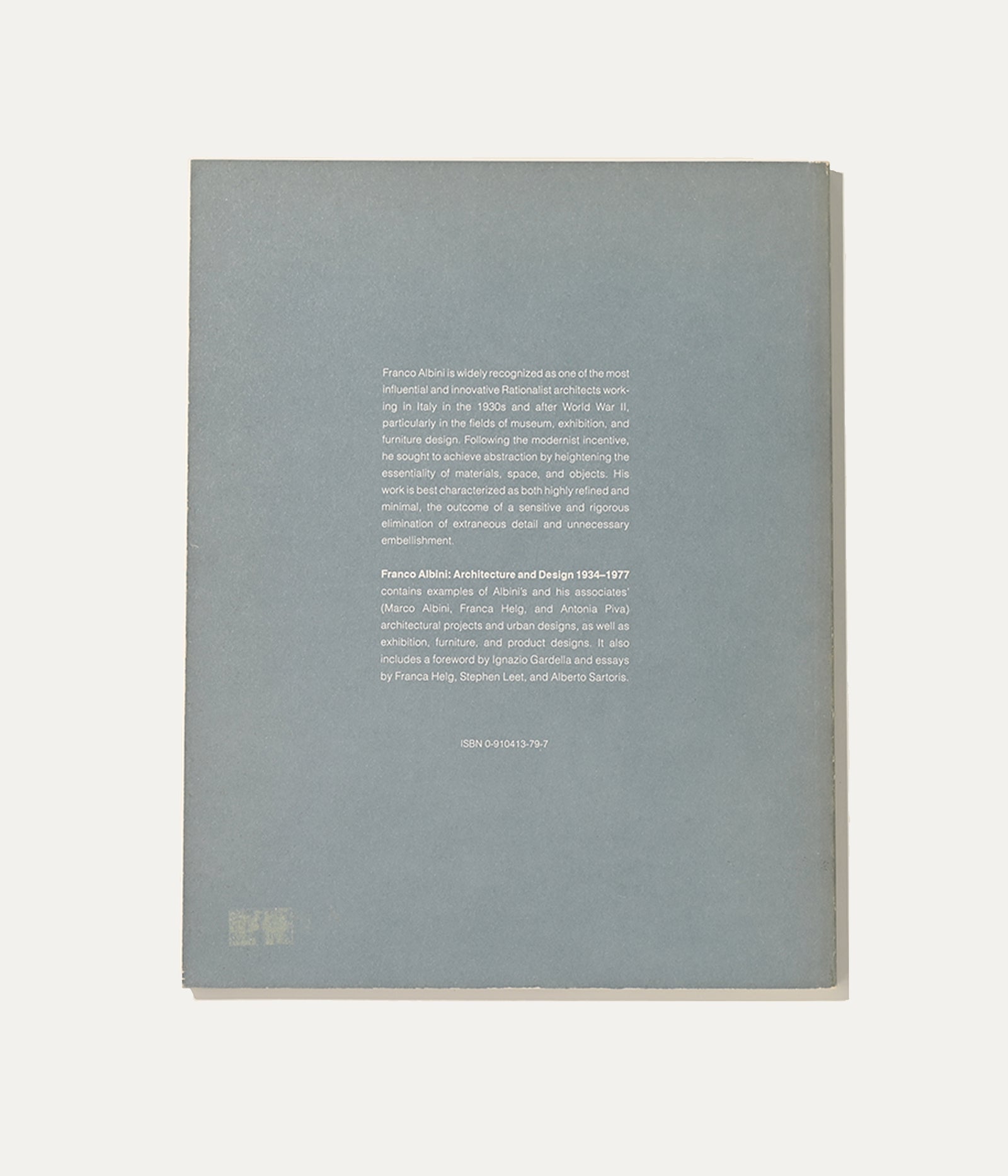 Franco Albini, Architecture and Design 1934-1977, 1990 Interiors Book — detail view