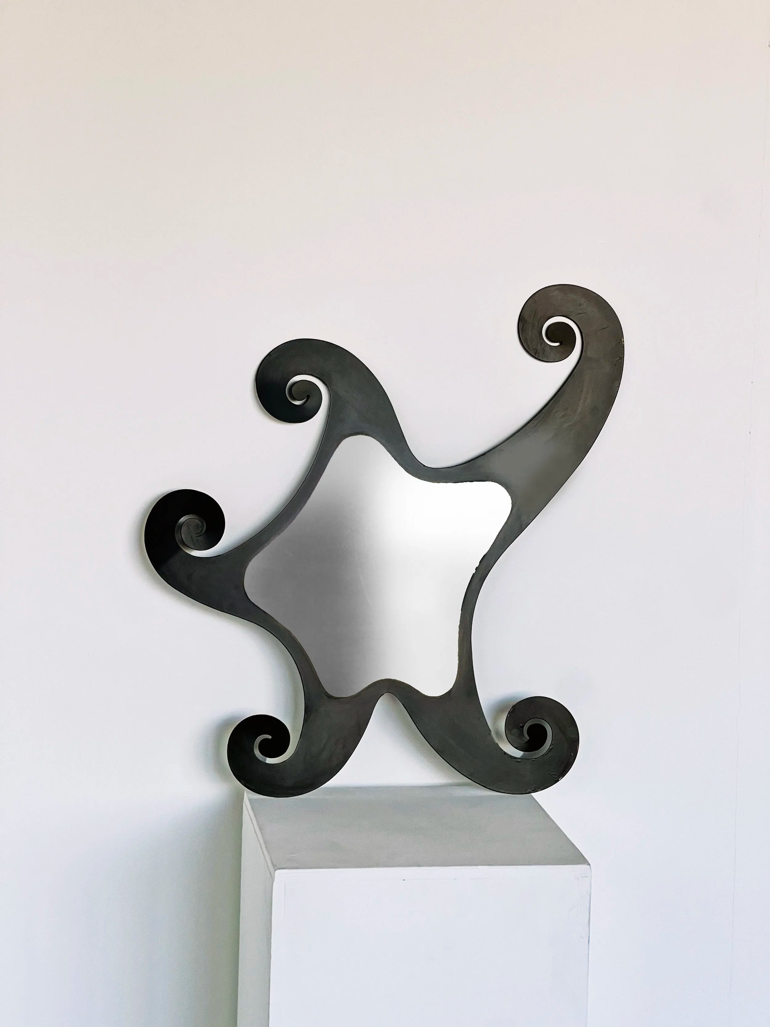 Spiral Mirror — side angle