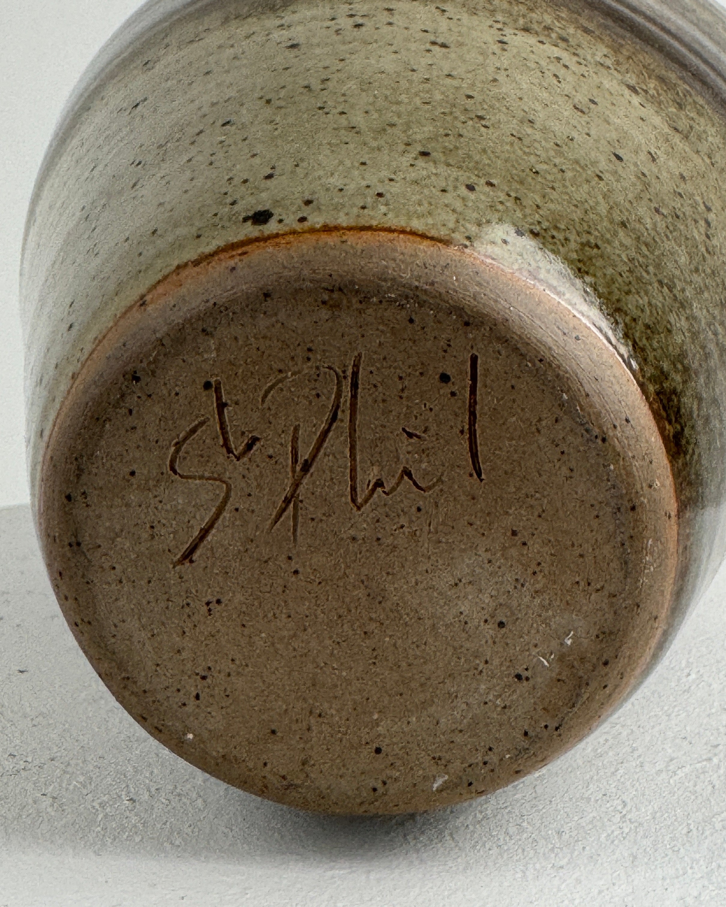 Stoneware Vase, Saint-Philibert, France, 1960