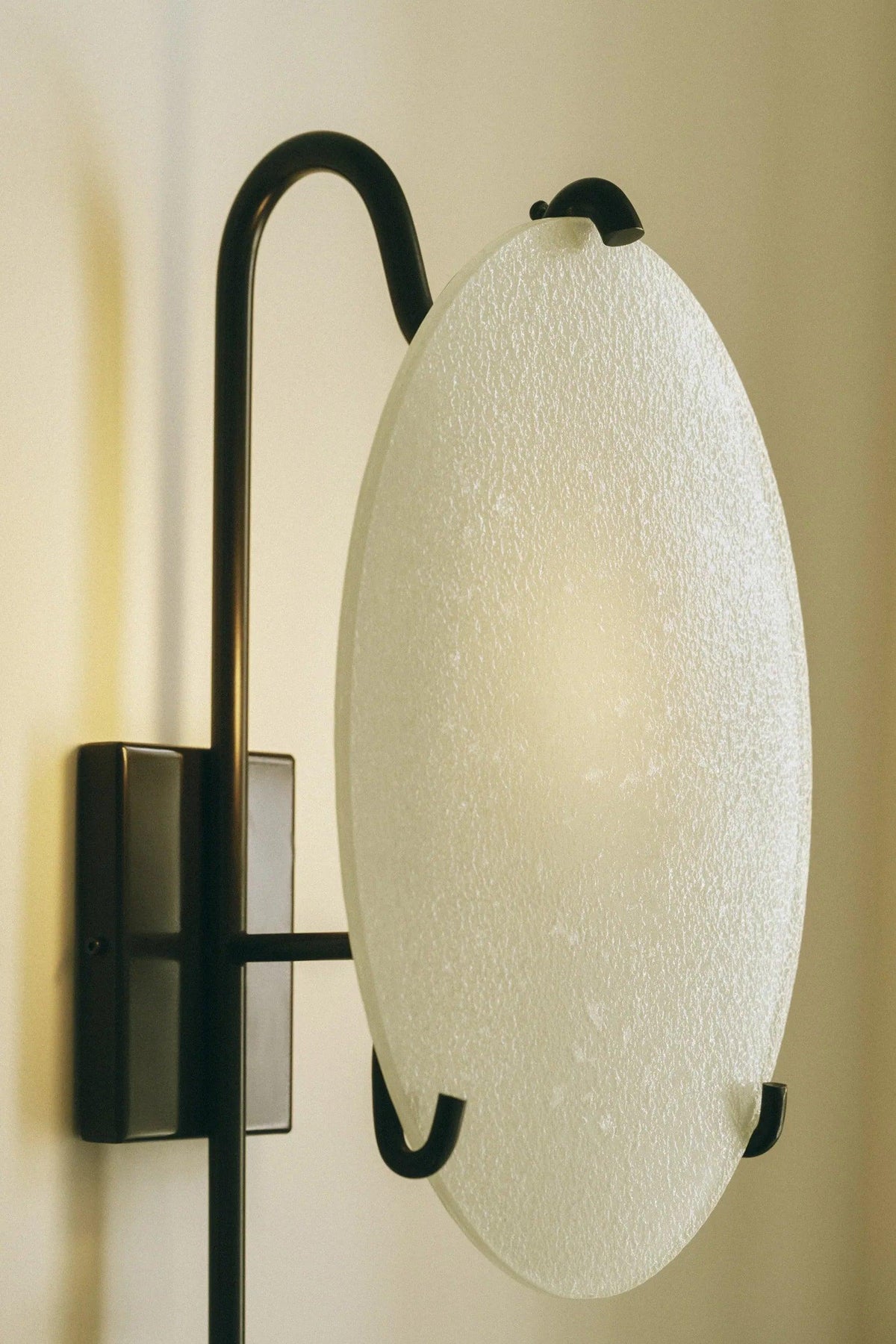 MOON LANTERN - WHITE GLASS by Louise Roe | The Oblist