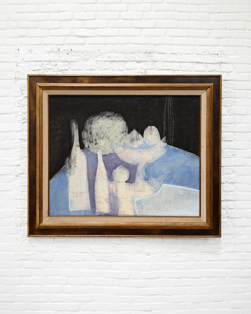 Large Still life Oil On Canvas By Karl Heeremans (1937 –2010) by Introverso | The Oblist