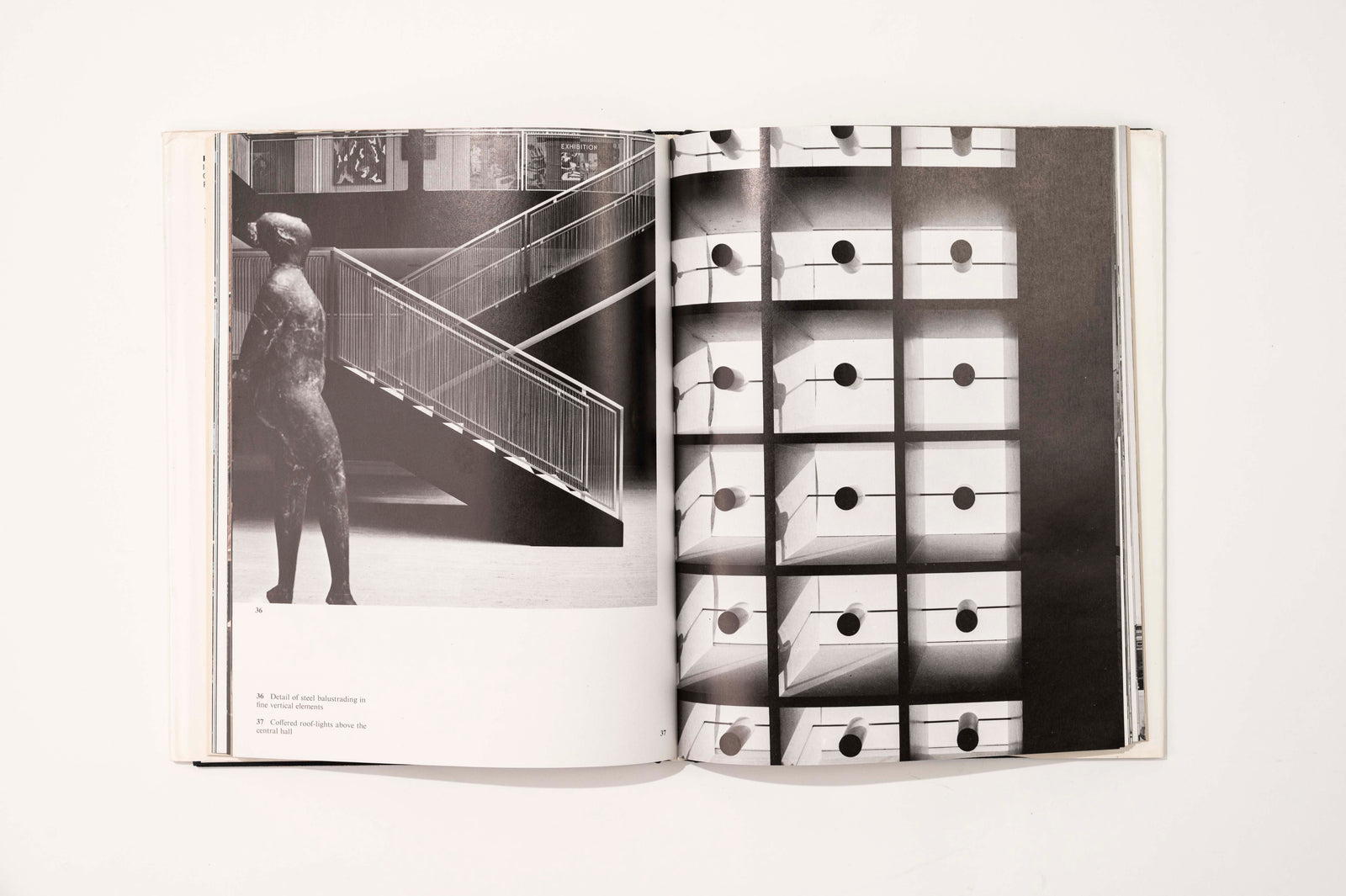 Philip Johnson, Library of Contemporary Architects, 1972 Architecture and Interiors Book — detail view