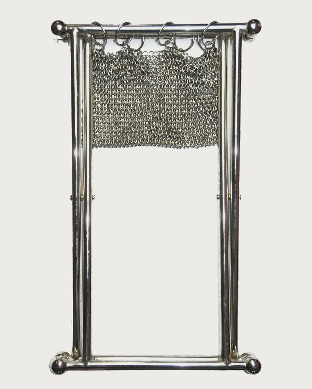 Tabouret de Camping en Cotte de Mailles