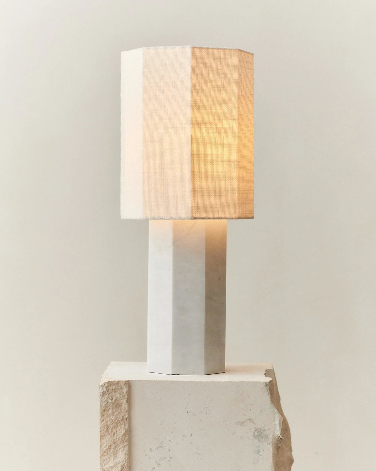EIGHT OVER EIGHT LAMP LARGE — lifestyle setting