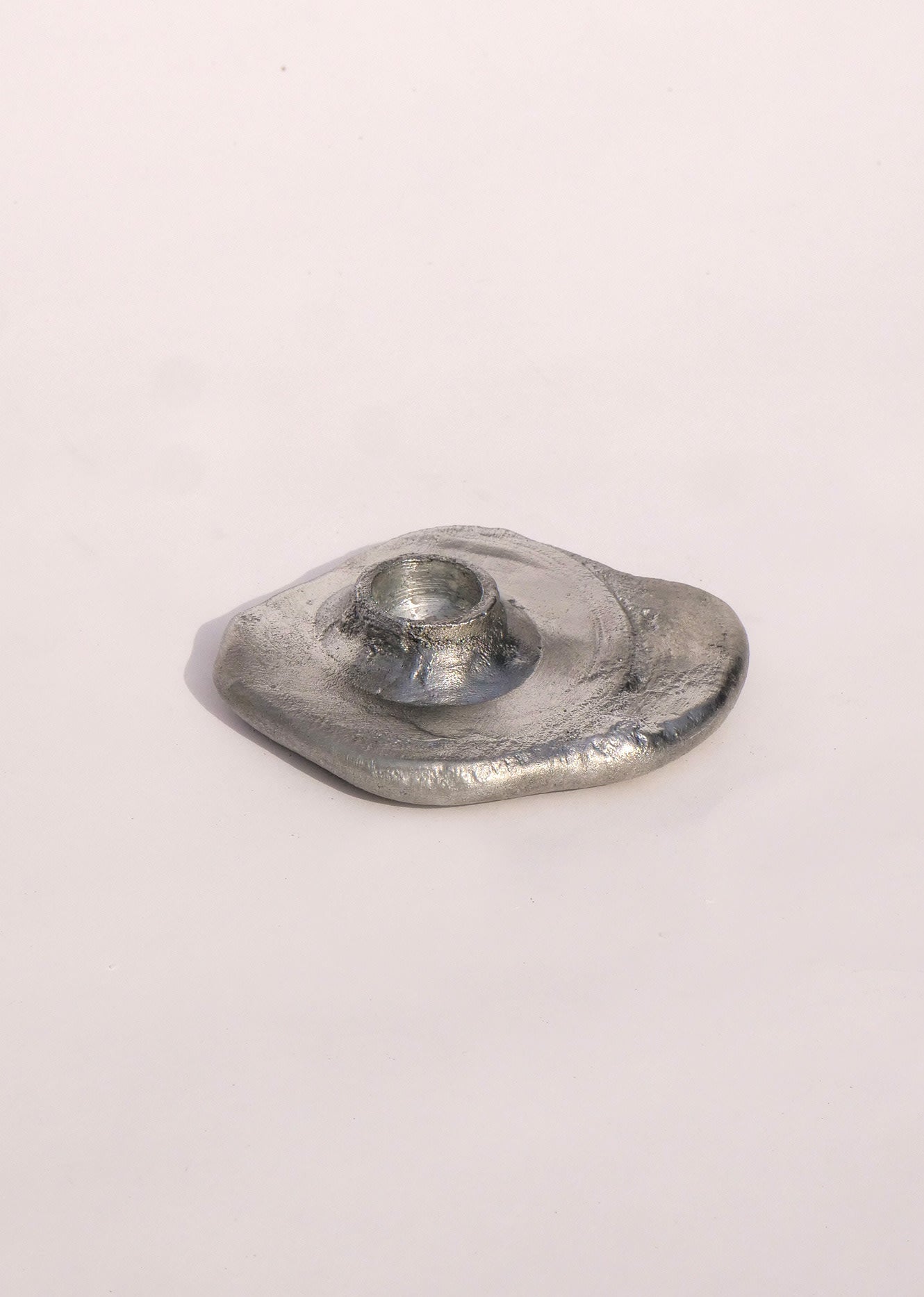 Sand Cast Candle Holder — additional view