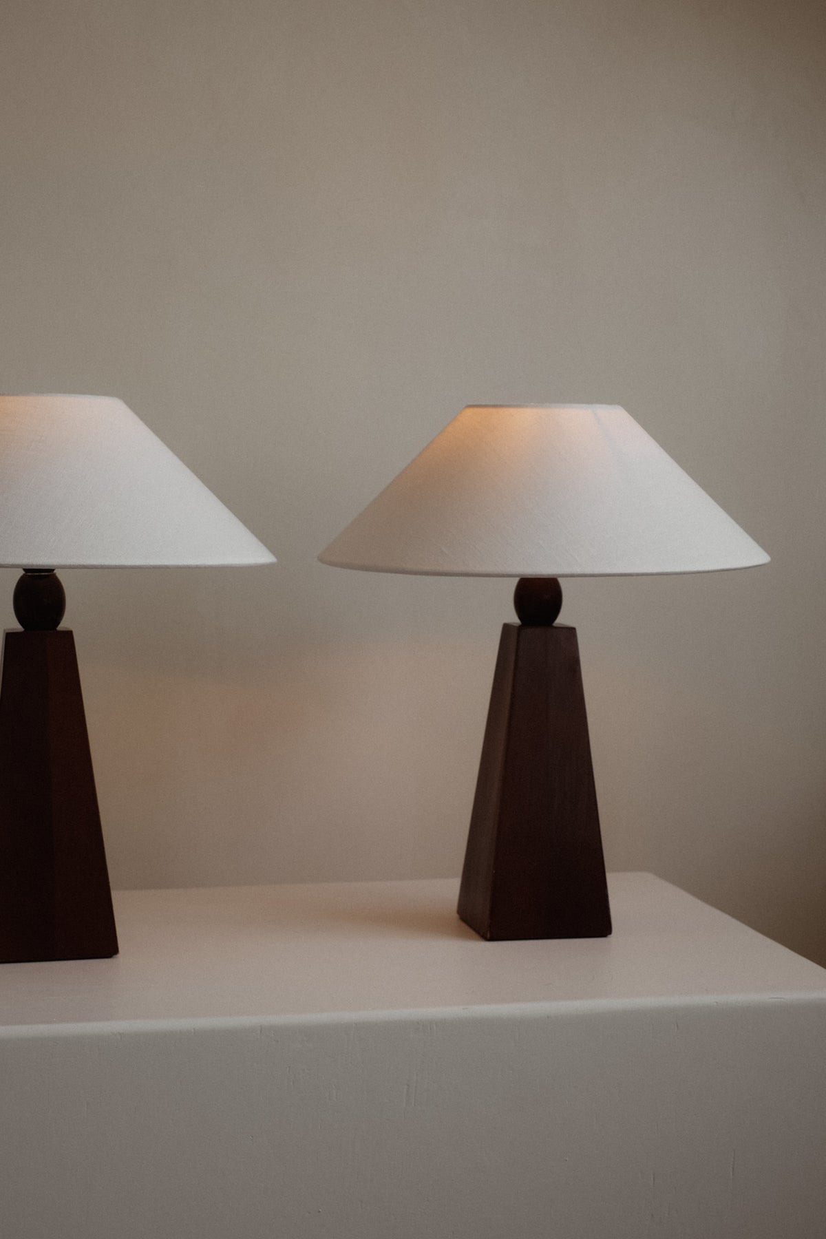 Timeless Elegance Wooden Table Lamp by septembre studios | The Oblist