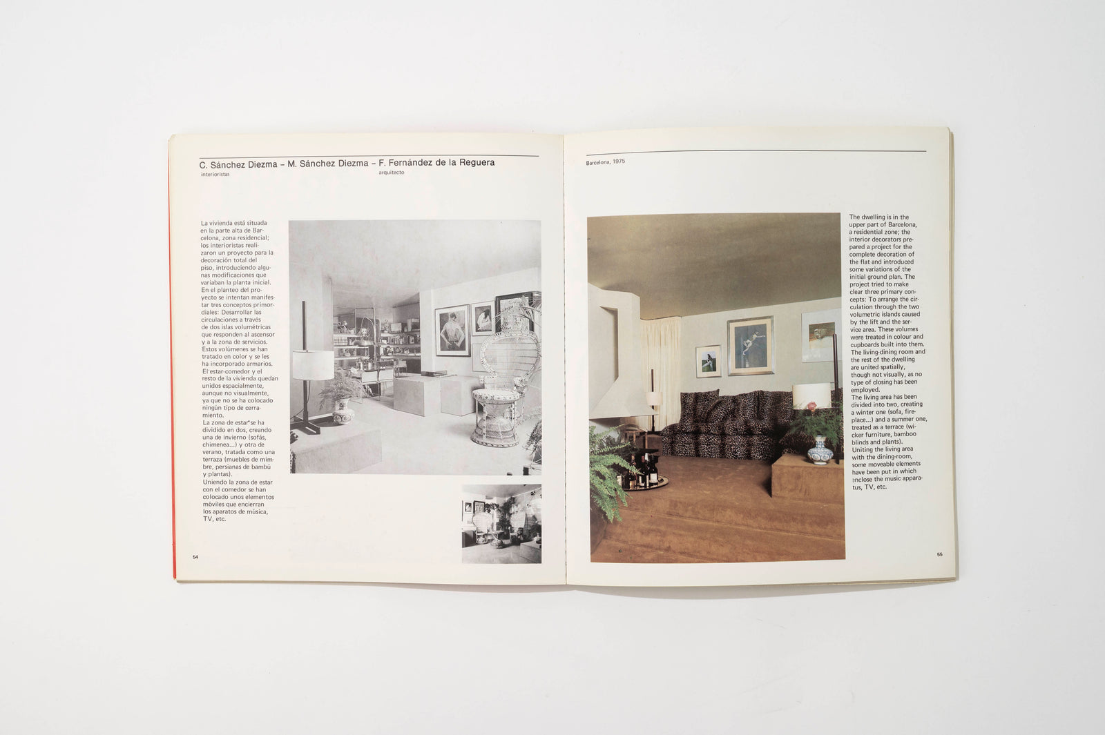 Habitat No 1: The Living Room, 1975 Interiors Book — side angle