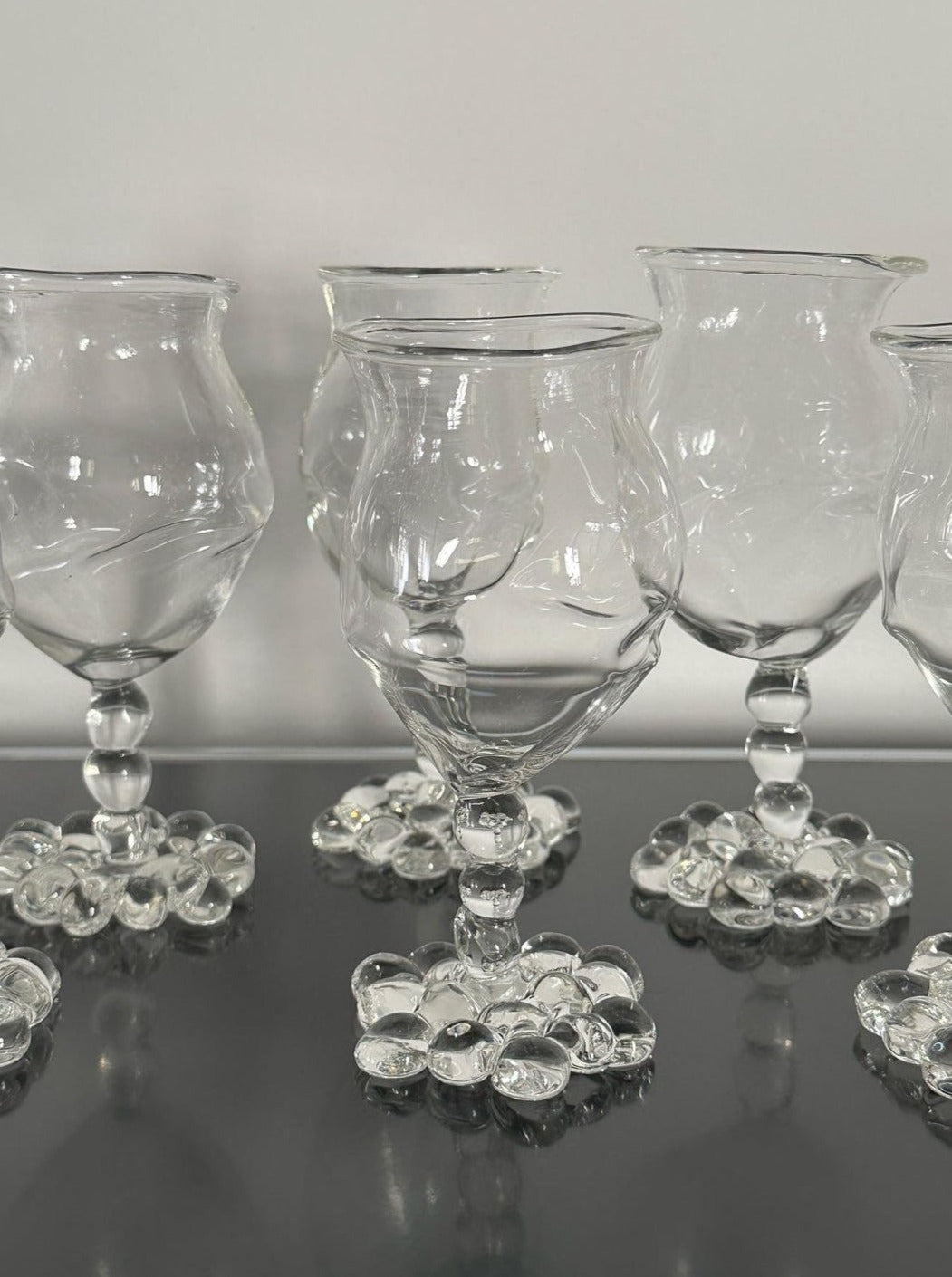Mouthblown Wine Glass Set of Two — lifestyle setting
