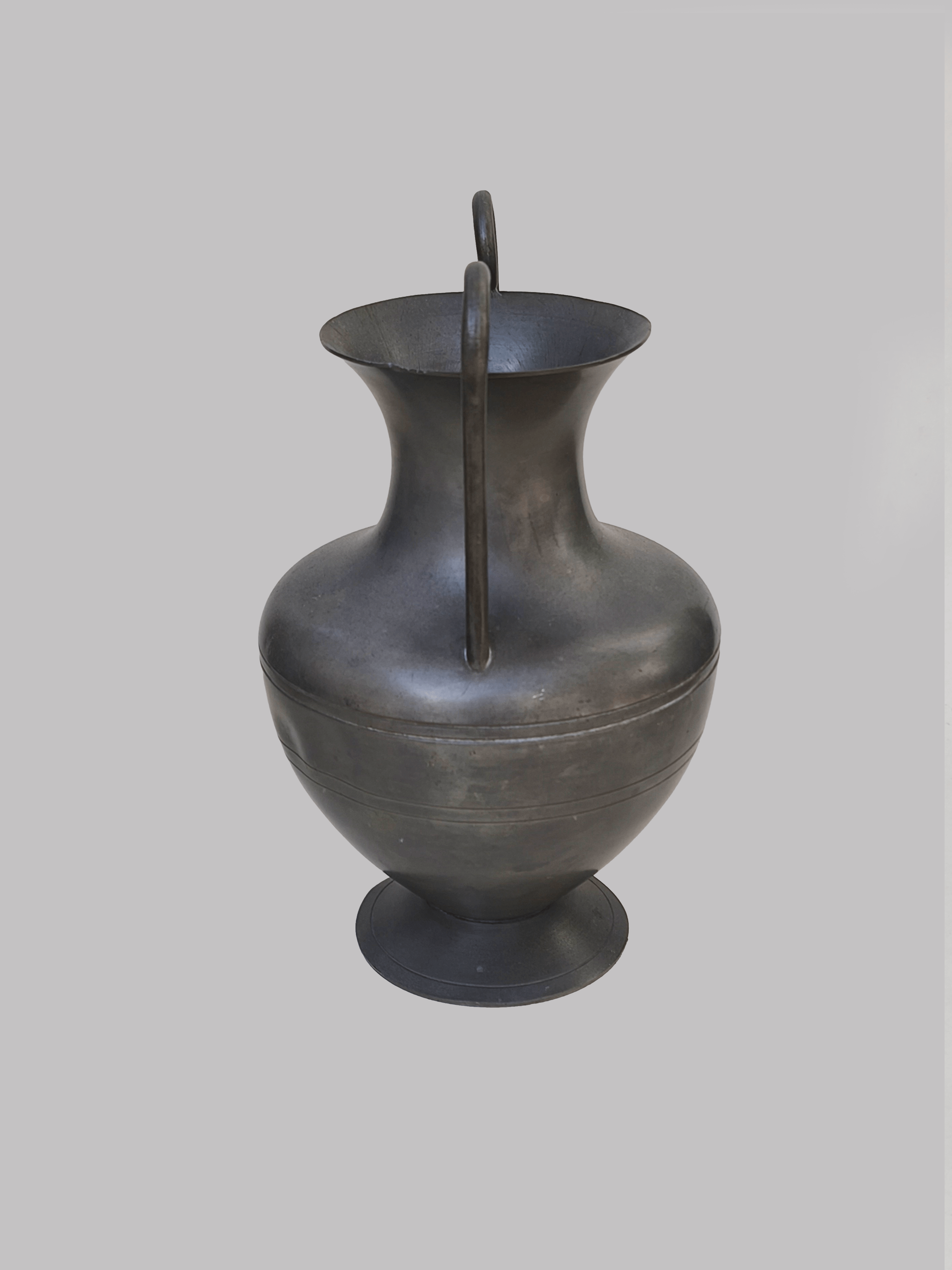 Pewter Amphorae Vase