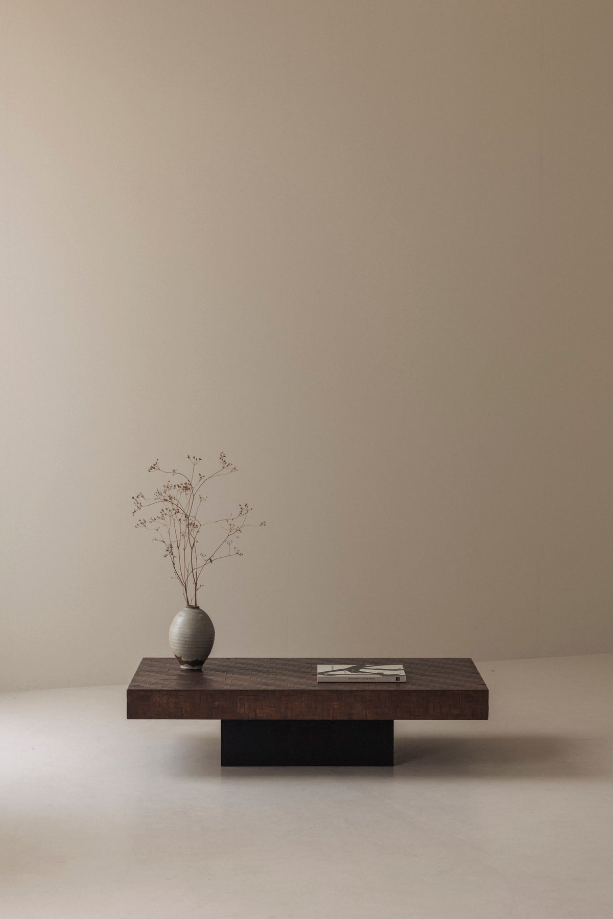 Rectangular Stained Bamboo Coffee Table, France 1960s — view 9