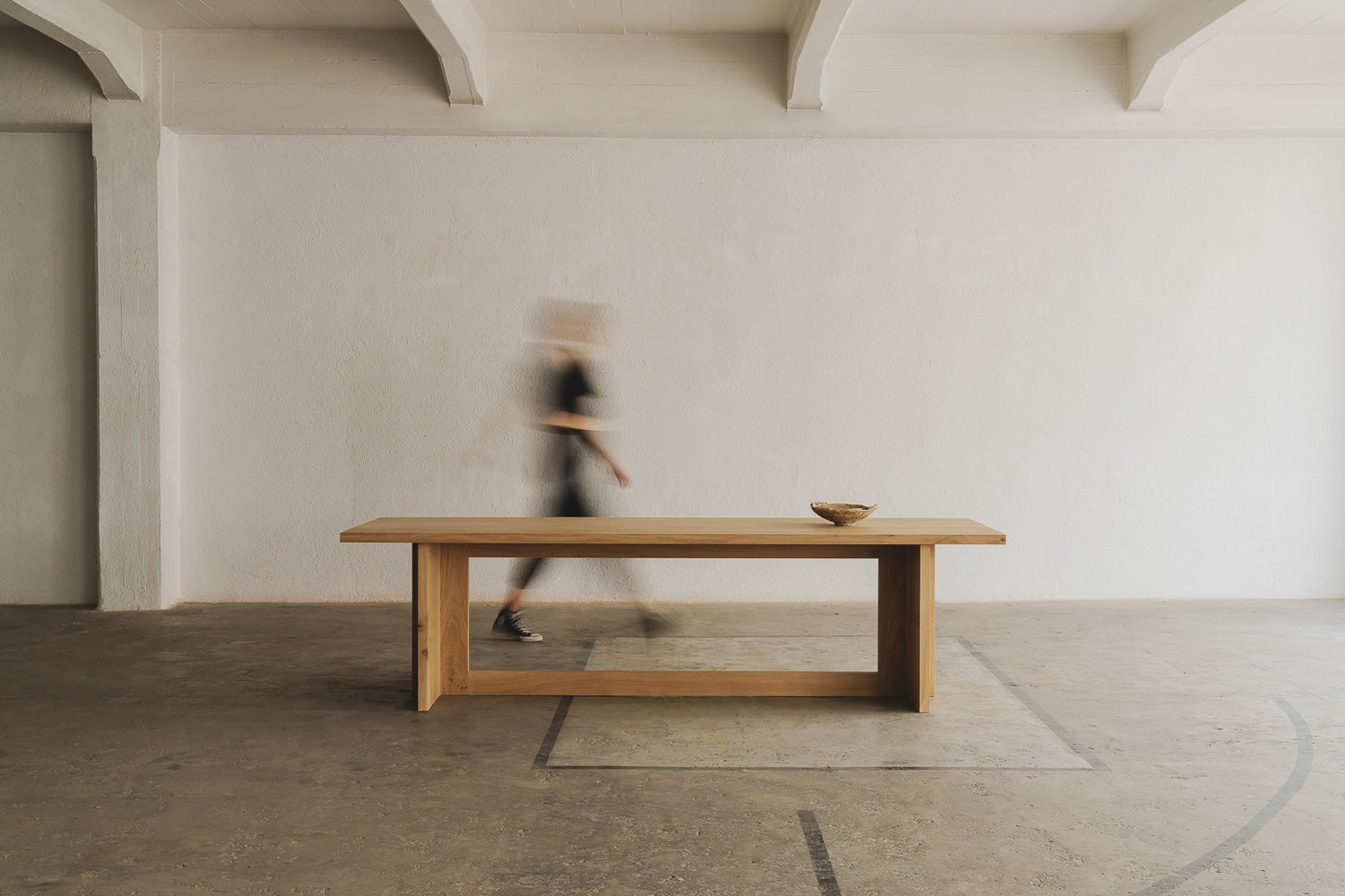 Paris Dining Table — side angle