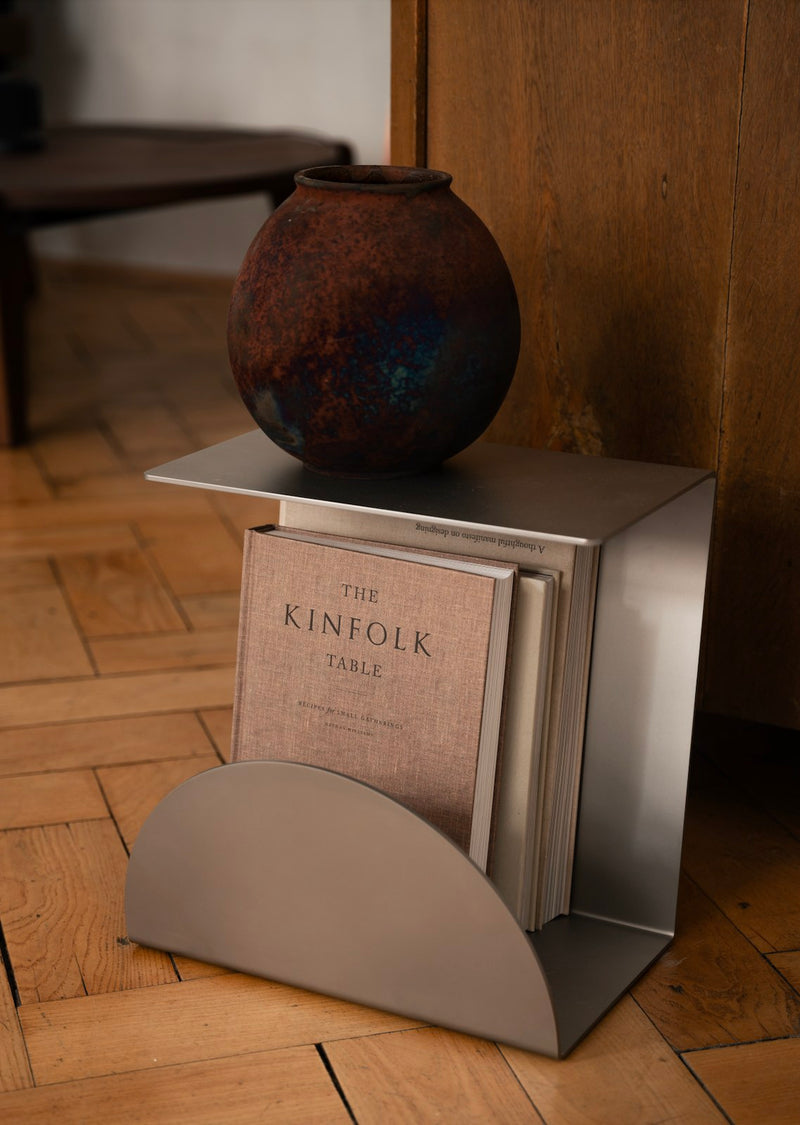 Side Table - 1.0 - Stainless Steel by KØGE Design | The Oblist — modern stainless steel design