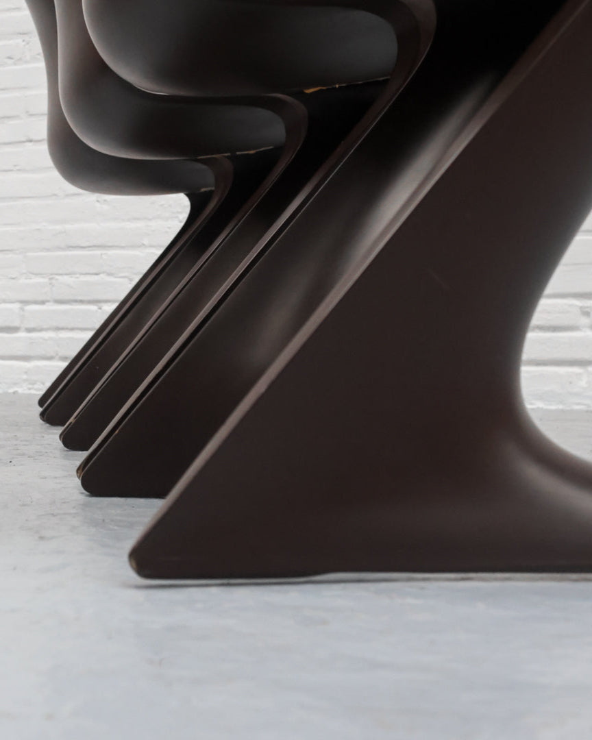 Ernst Moeckl ‘Z Chair’ Set 1970s