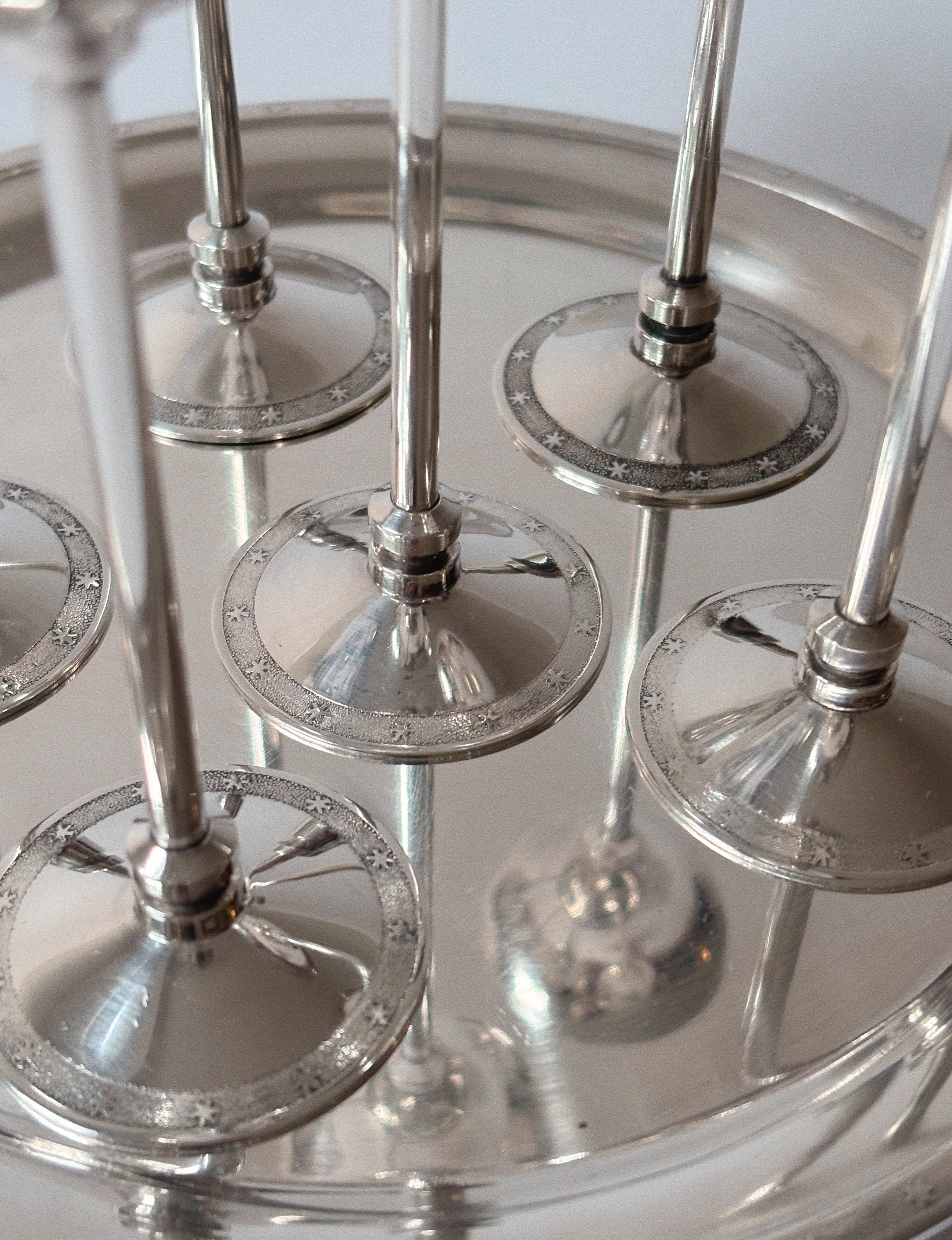 Silver-Plated Liqueur Server Set, 1980's — additional view