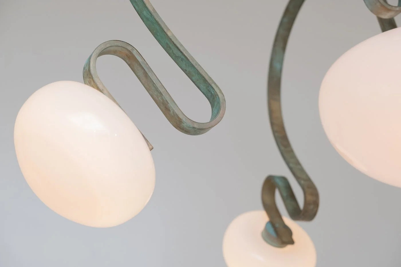 Coronette 7 Chandelier — side angle