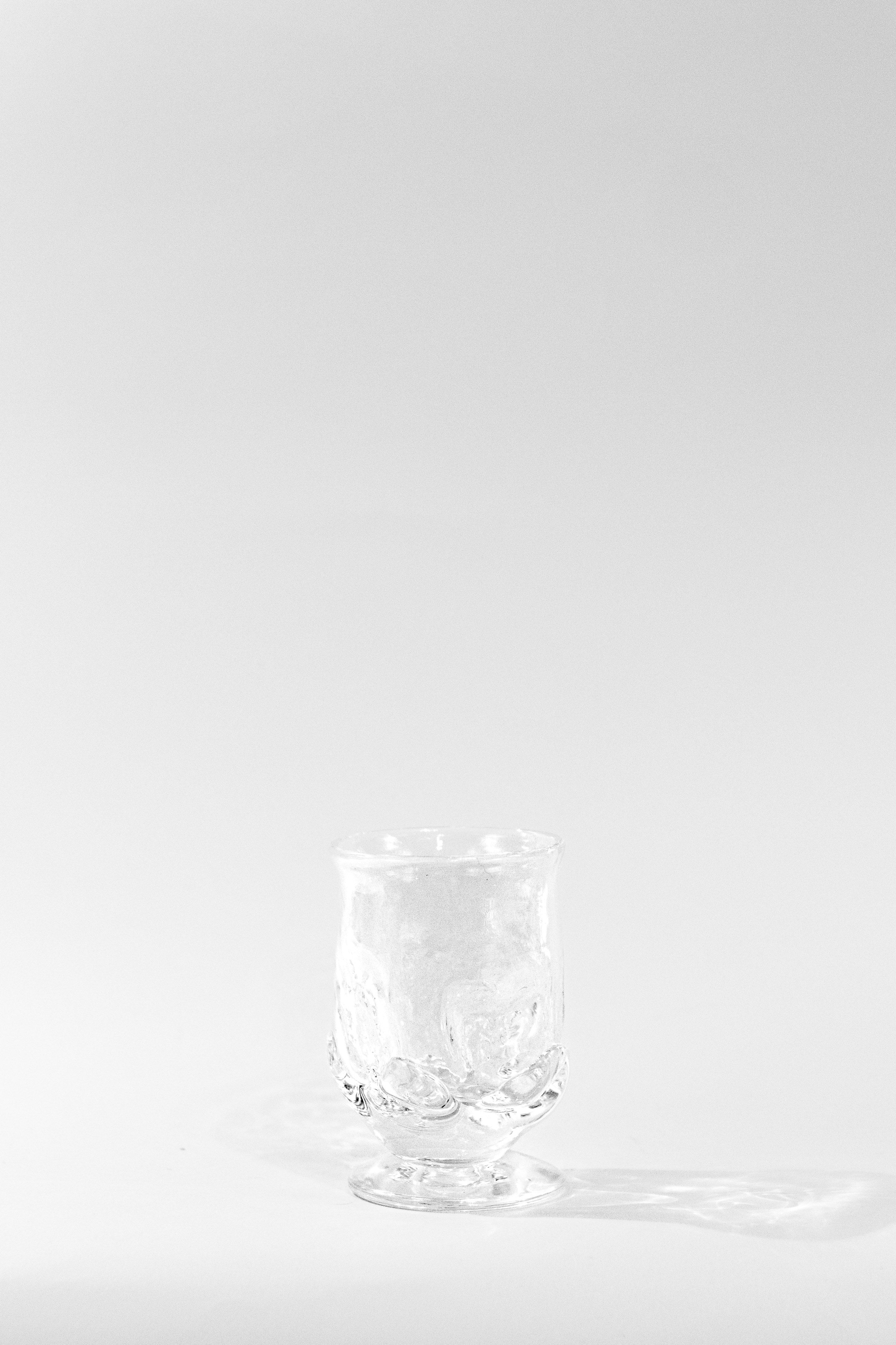 Organic Table Glass — detail view