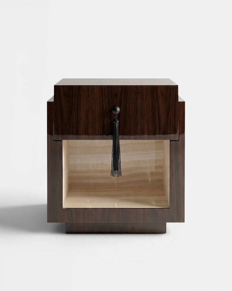 Leo Glossy Wood And Vanilla Onyx by Marbera | The Oblist