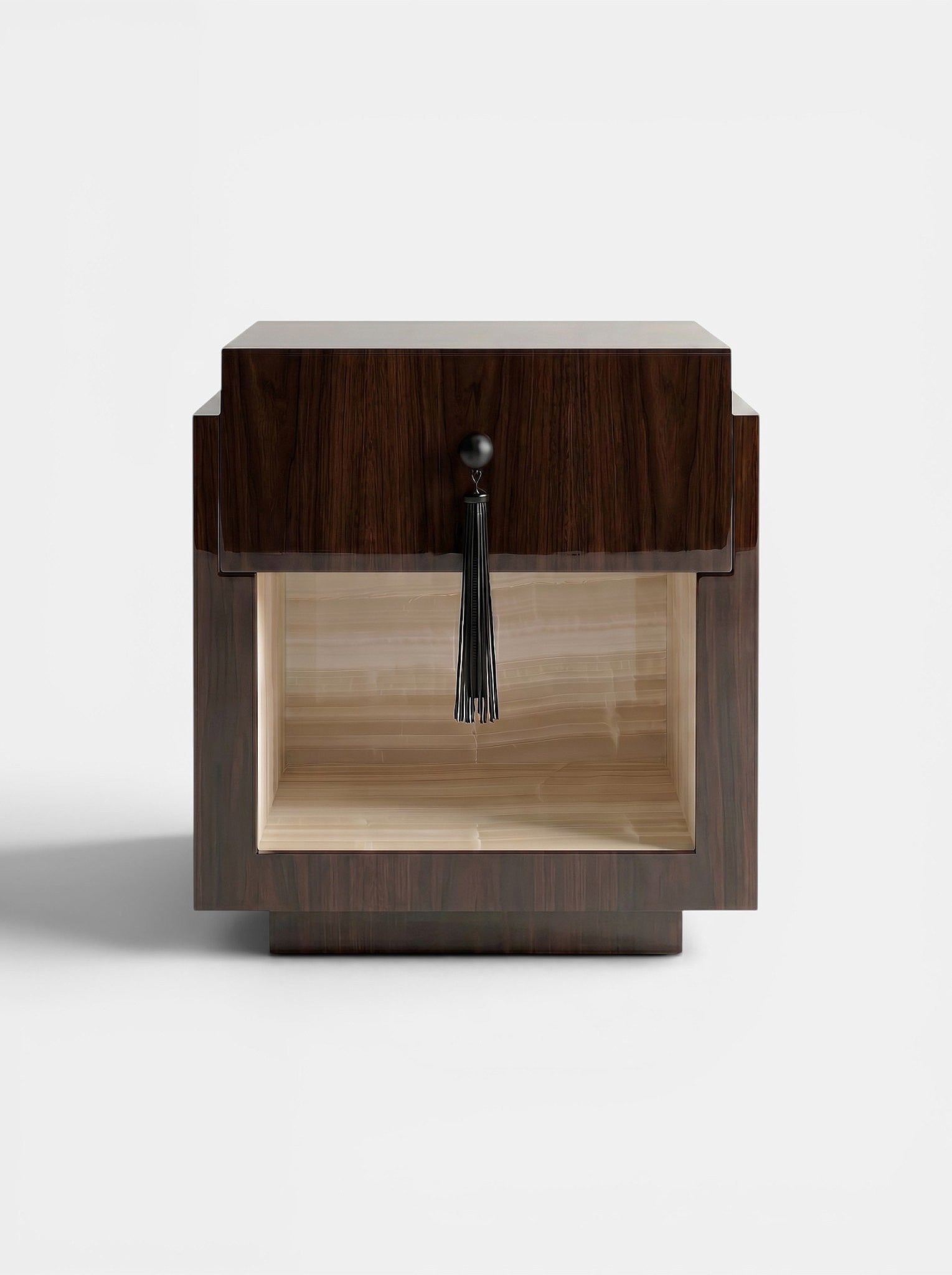 Leo Glossy Wood And Vanilla Onyx by Marbera | The Oblist