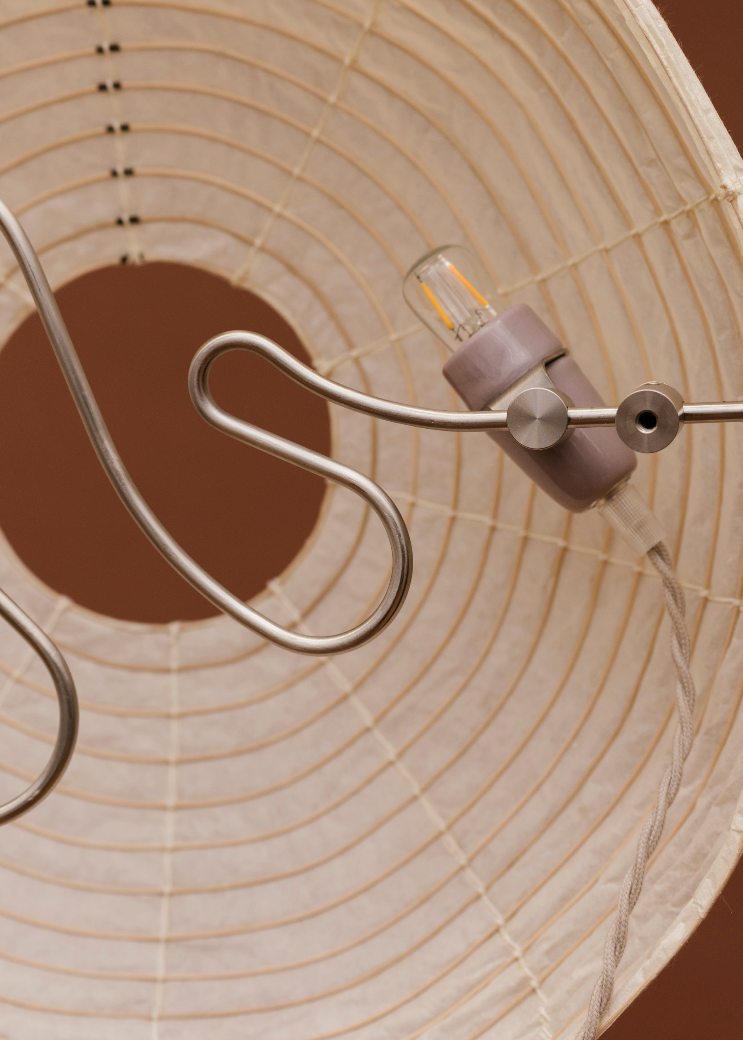 The Sign Wall Lamp — close-up