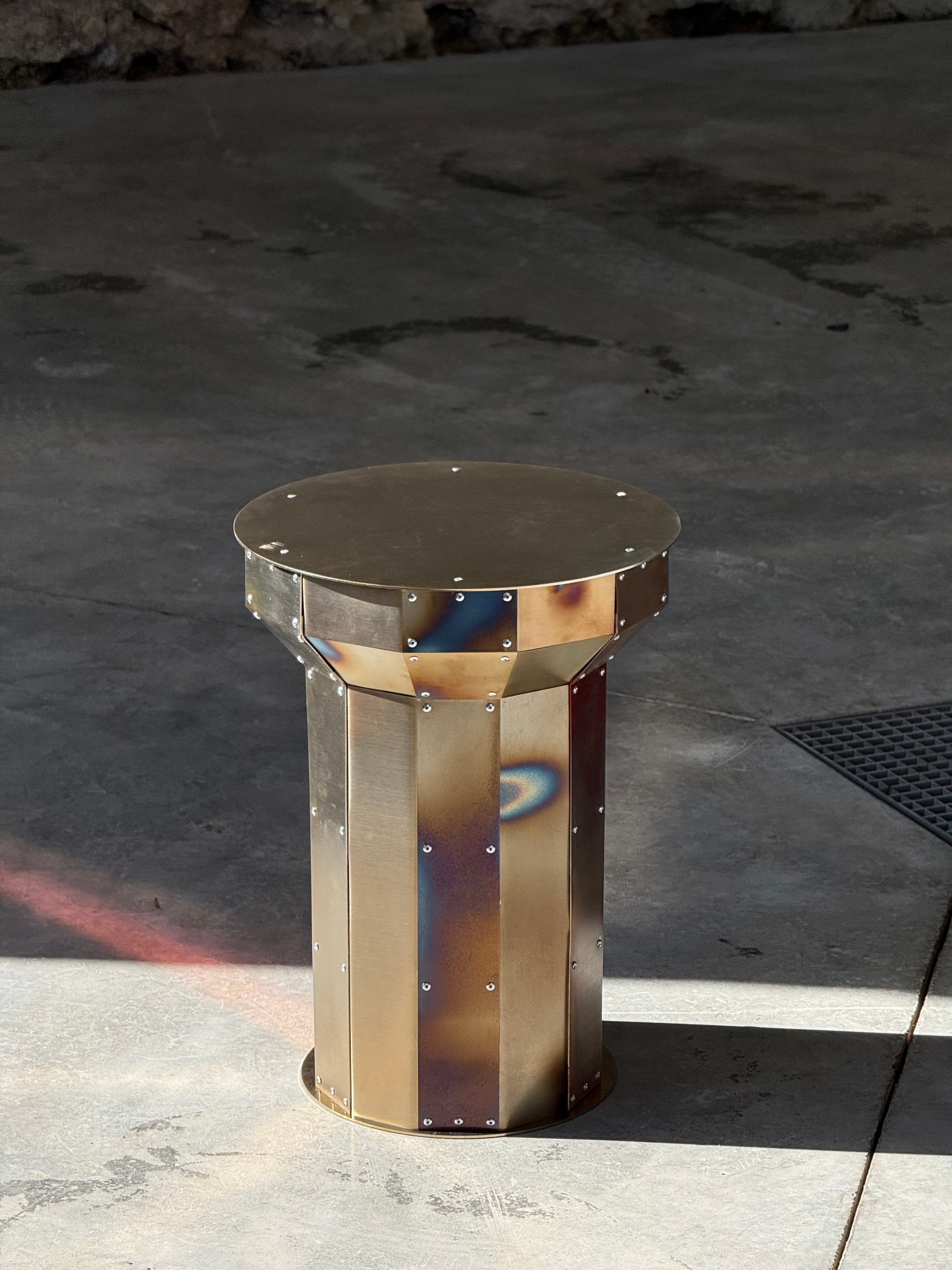 Set of 3 Stools – Golden Ruins Collection — close-up