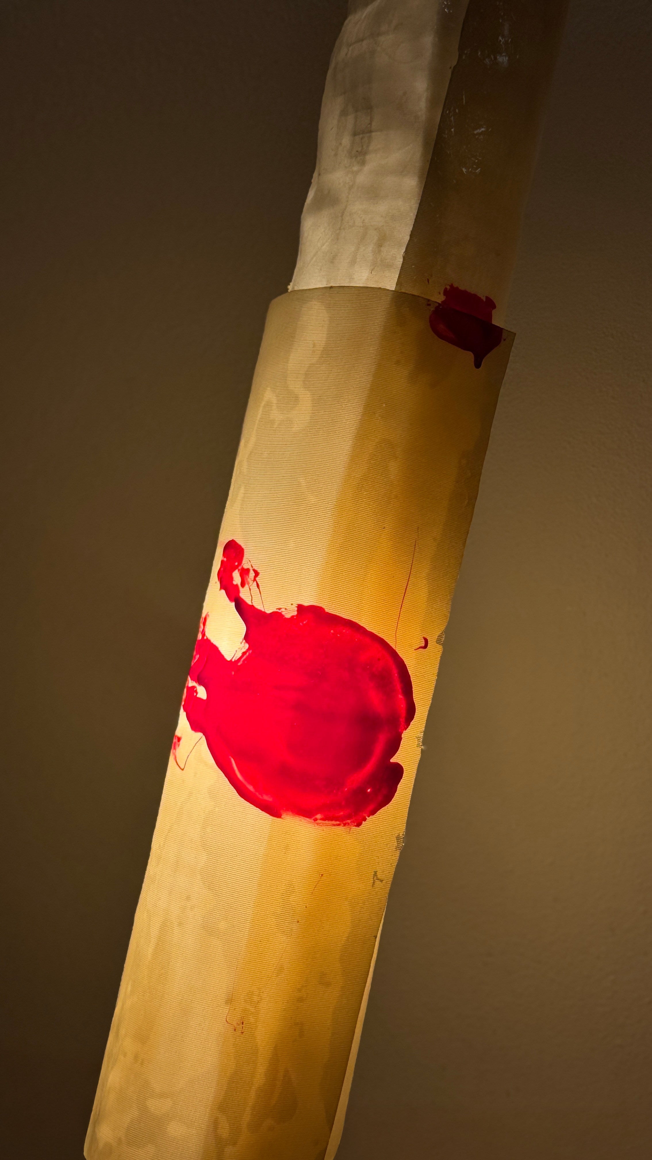 Red Nodes floor Lamp Series — close-up