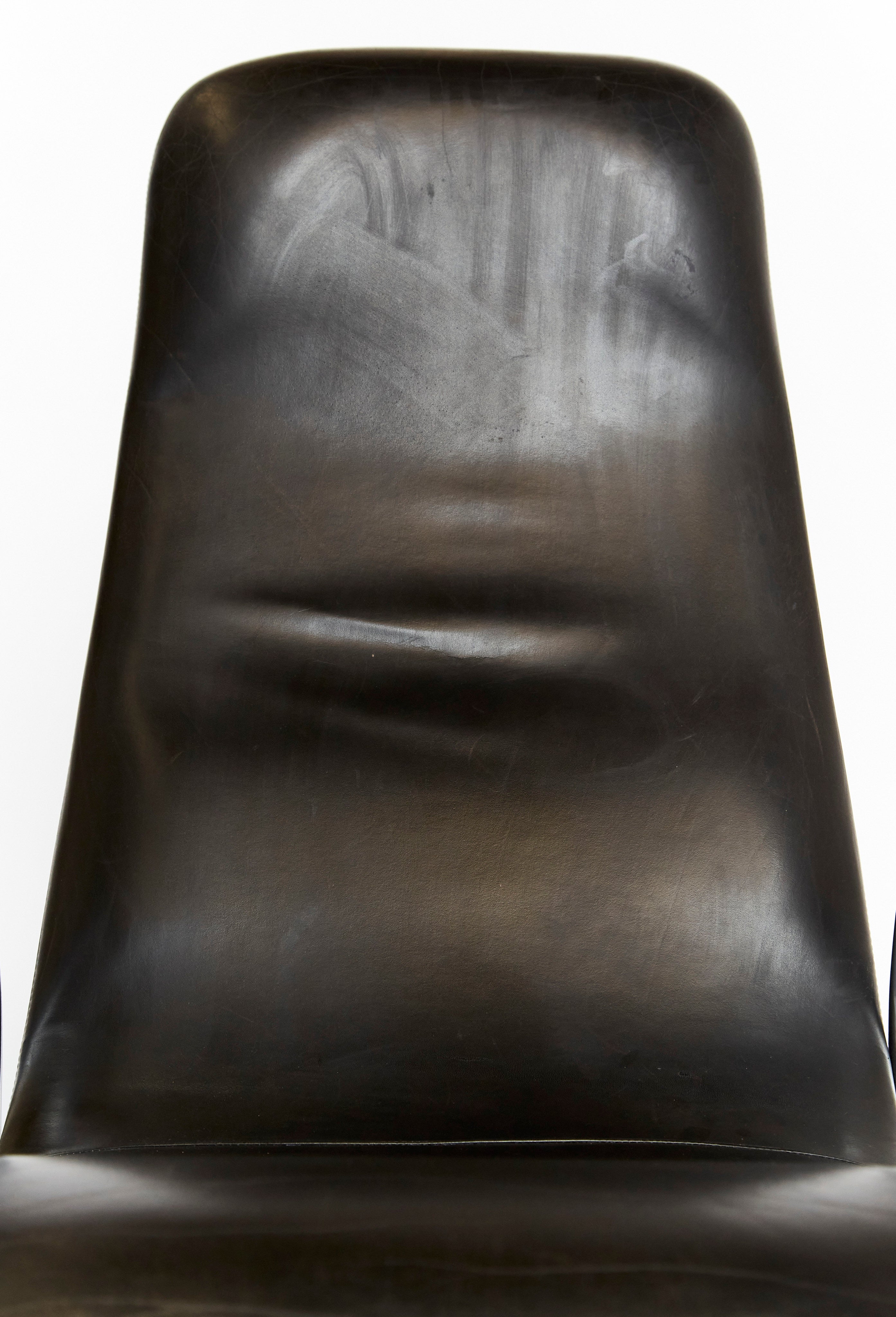 Chaise à bascule en porte-à-faux S826 en chrome par Ulrich Böhme