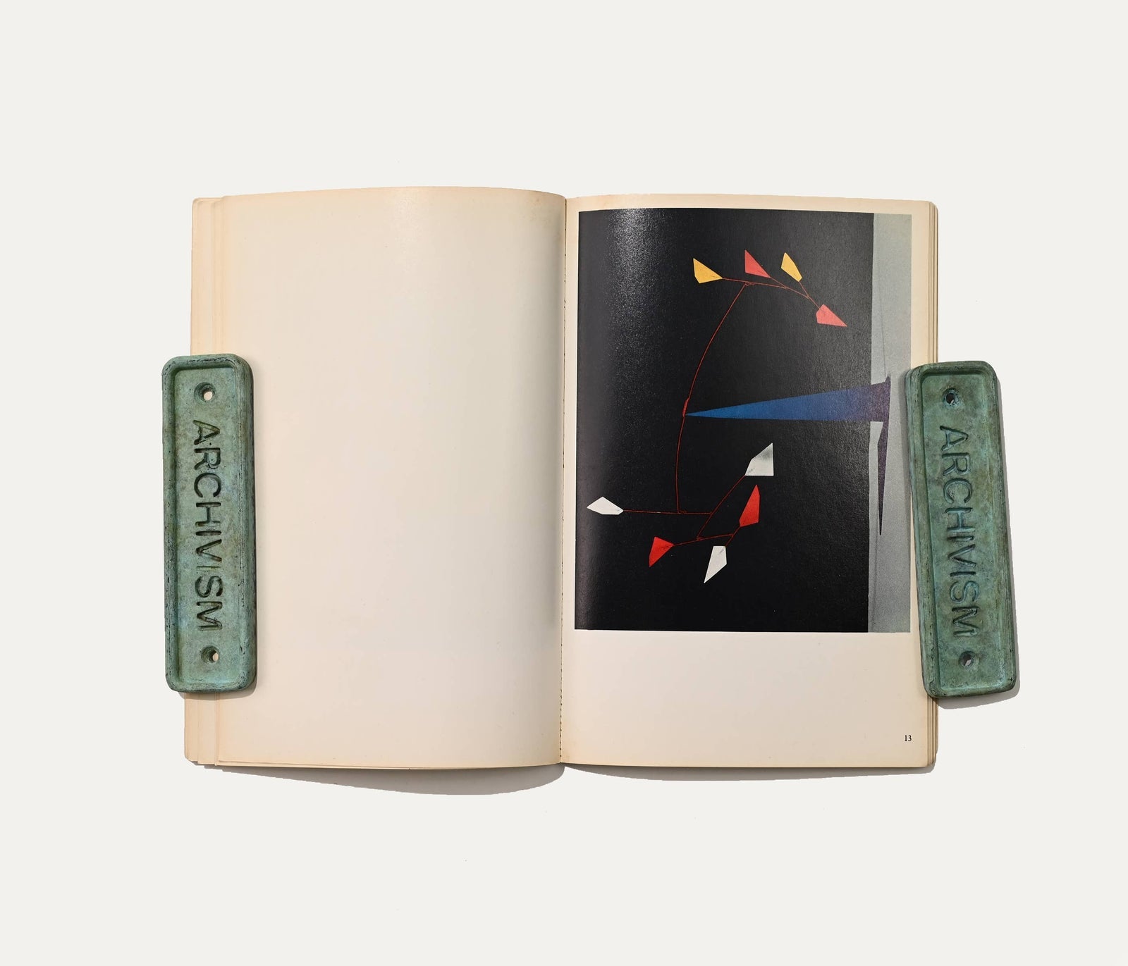 Calder: Mobiles and Stabiles, 1968 Art Book — side angle