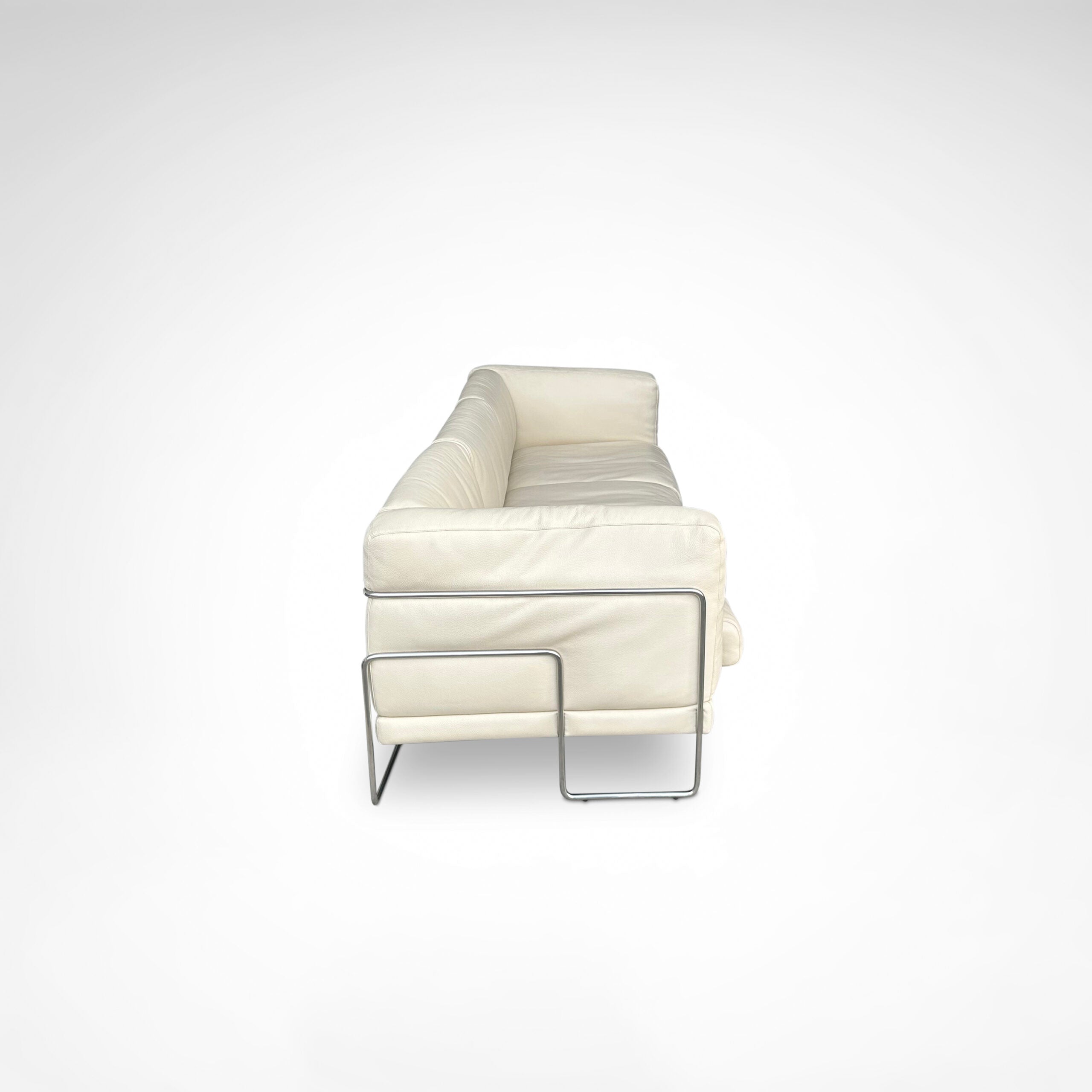 Pen Club 3-Seater Sofa by Kwok Hoi Chan for Steiner France, 1980s — in context