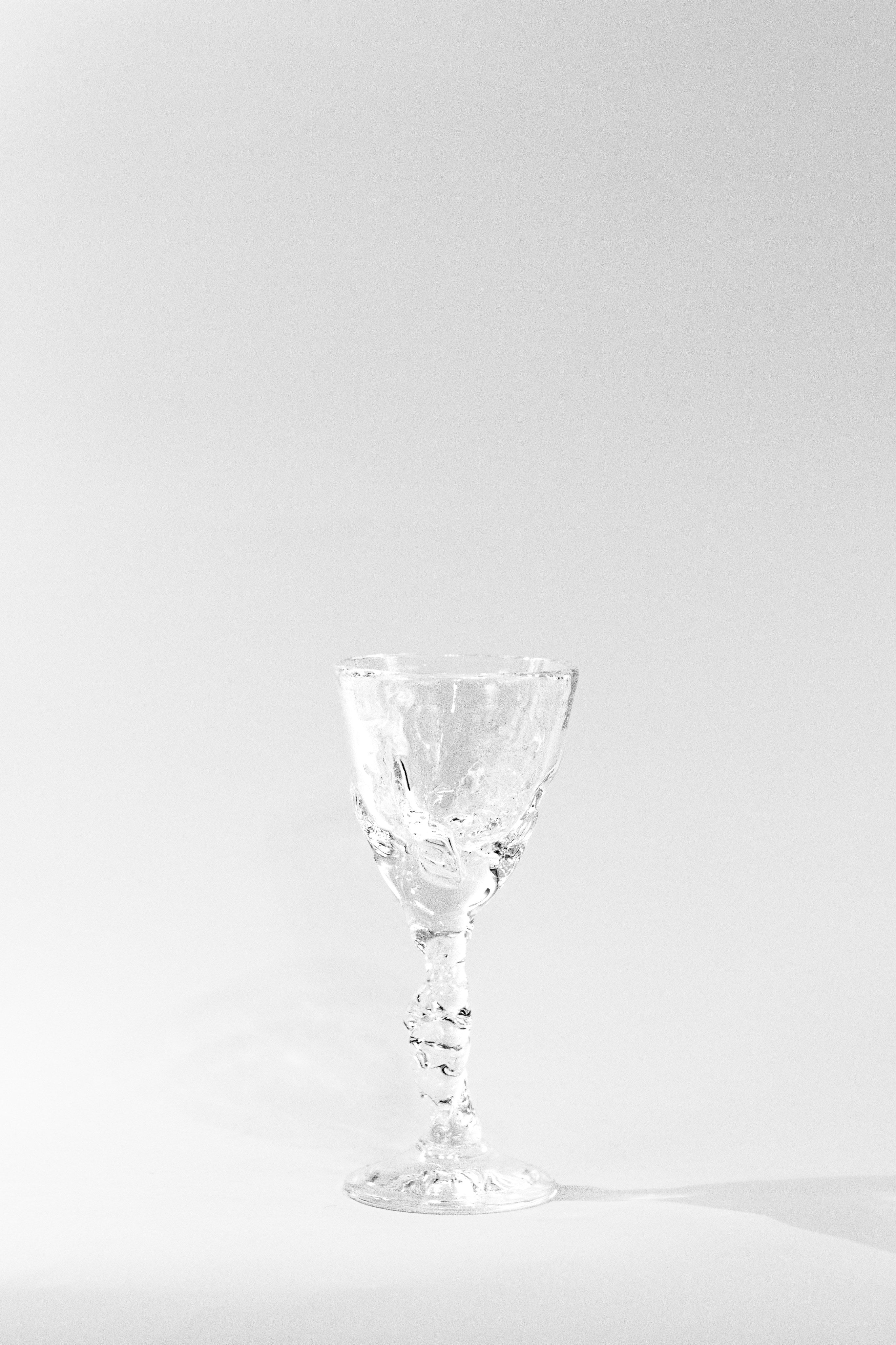 Hand-blown Cocktail Glass — detail view