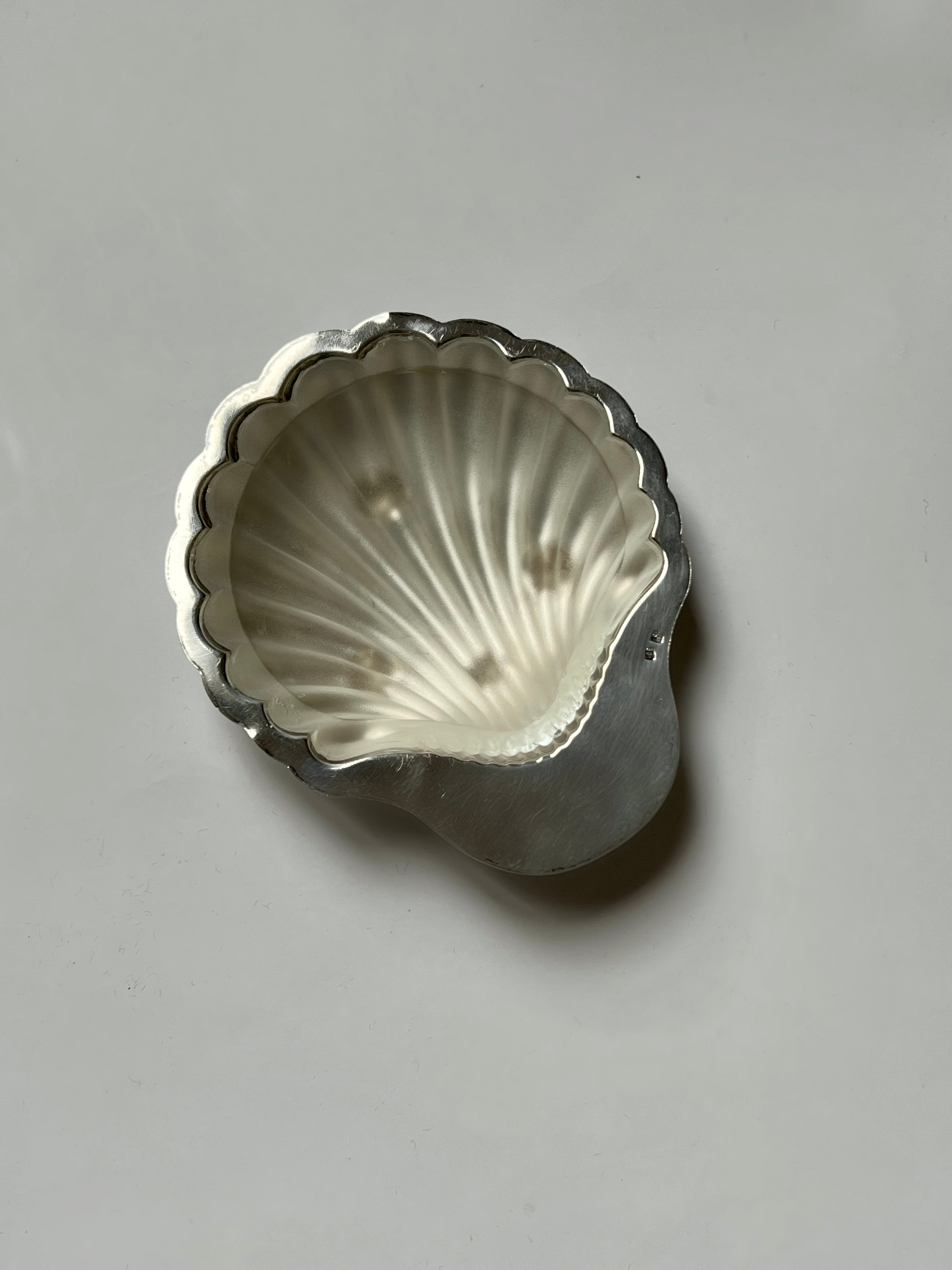 Silver Shell Shaped Dish