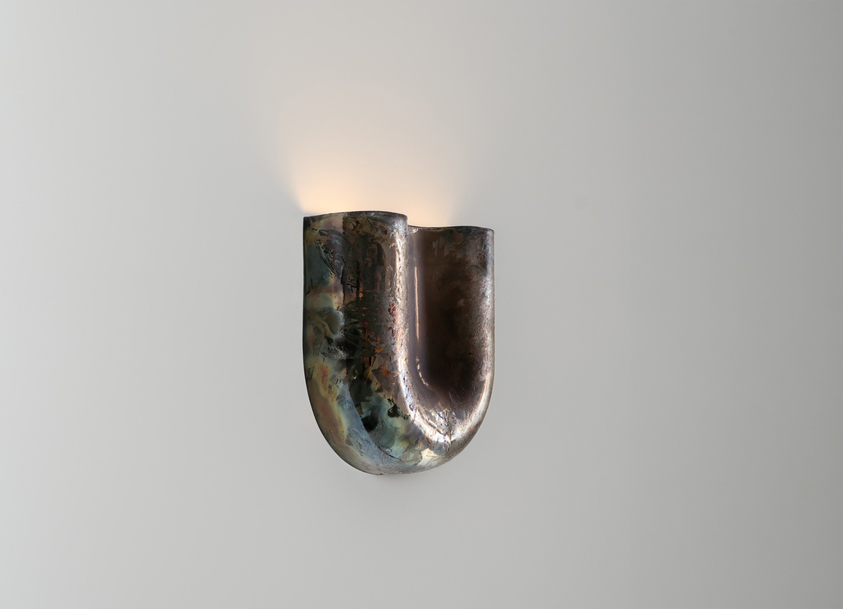 Onda Raku Copper — close-up