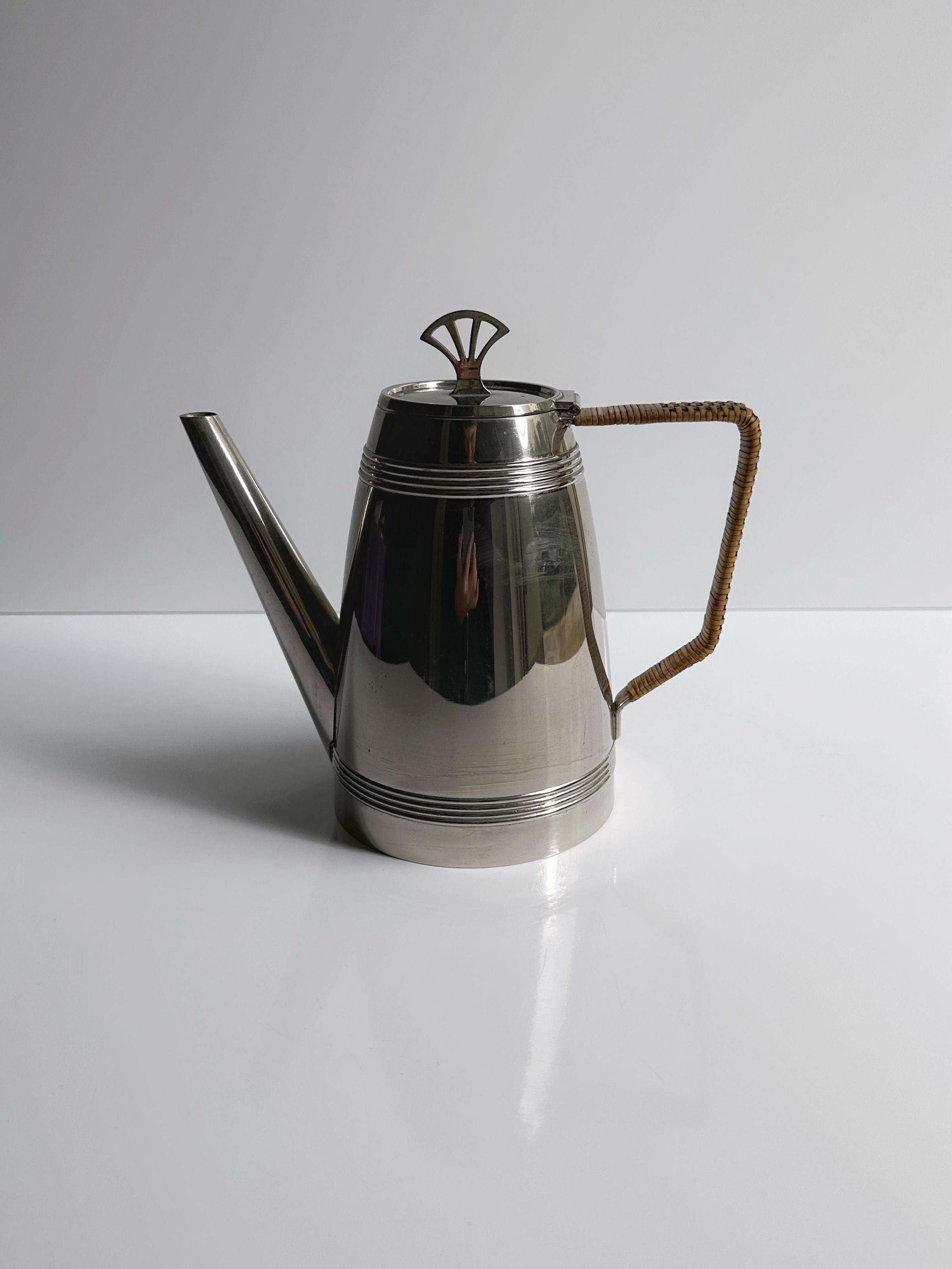 1930s Art Deco Silver Coffee Set by Dodo Vintage | The Oblist