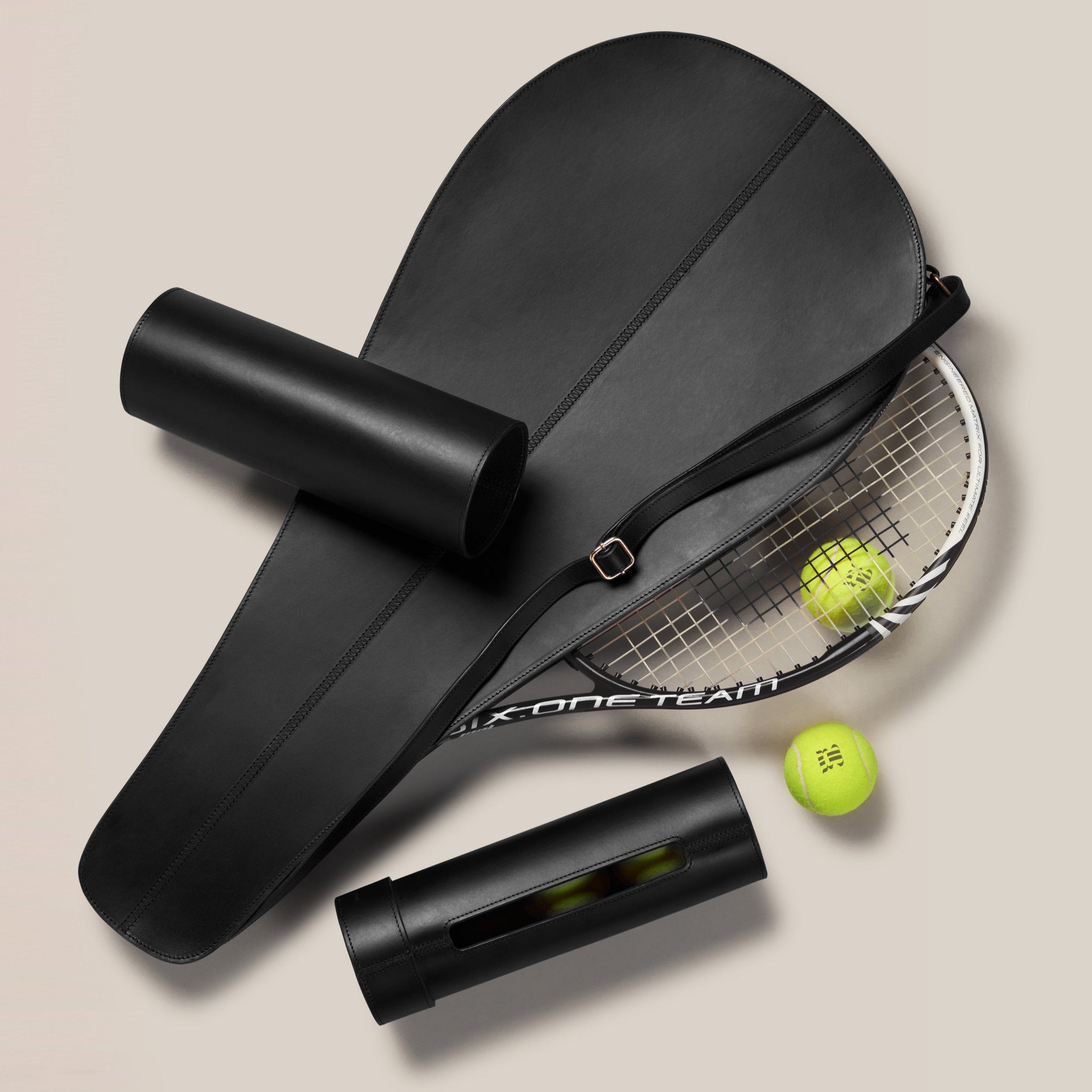 Leather Tennis Gift Set
