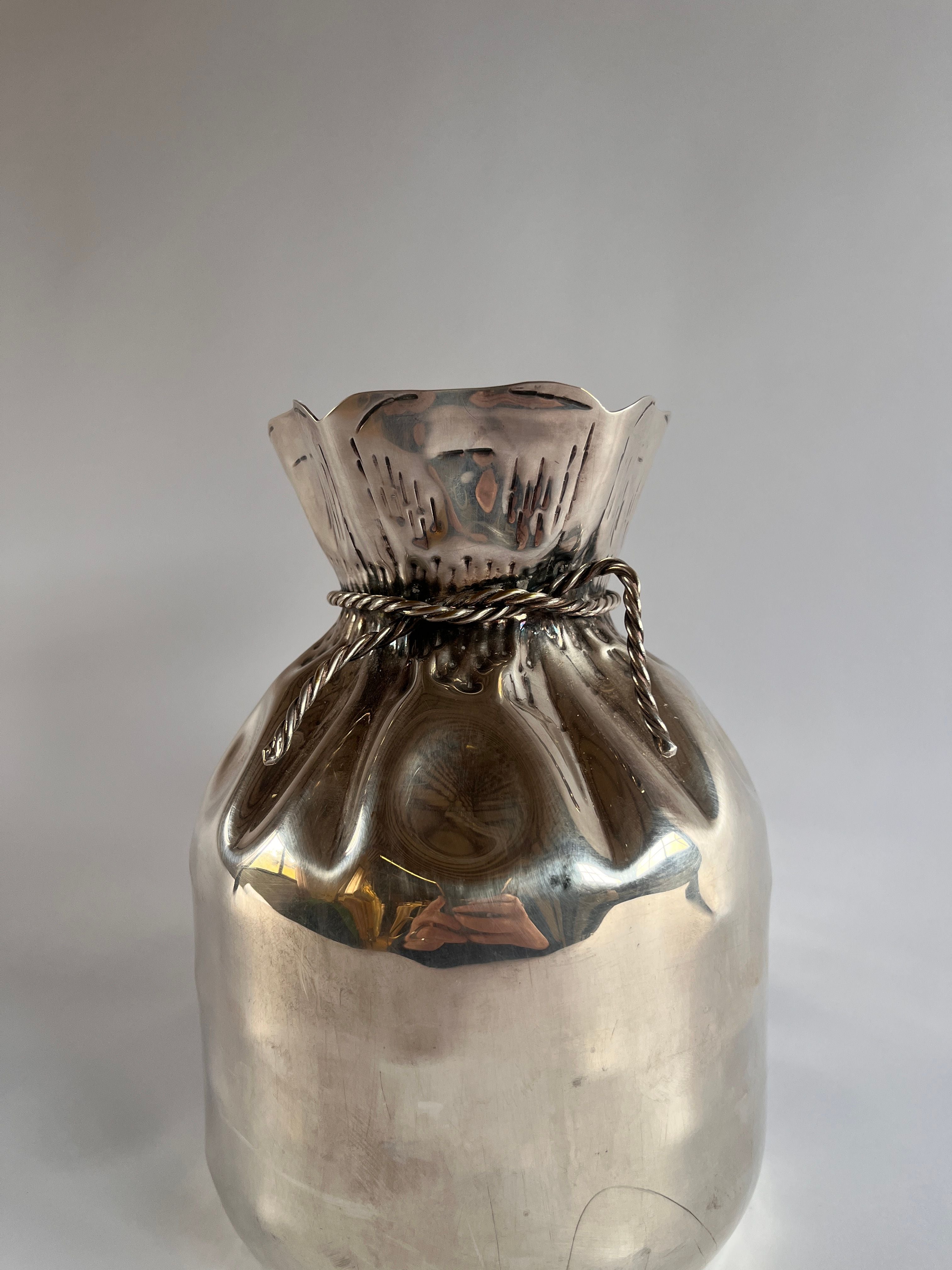 Silver Plate Vase by Aspreys of London