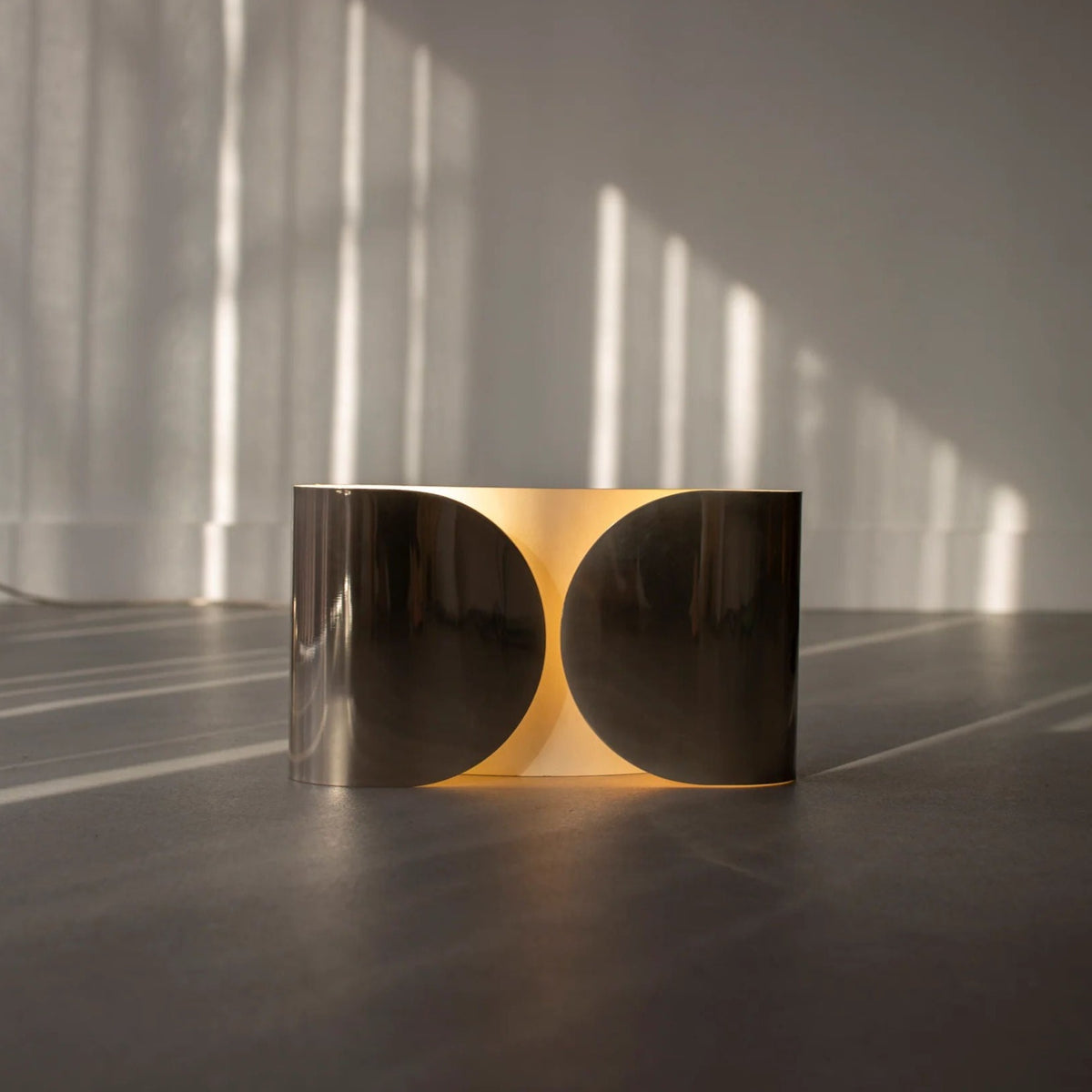 Chrome Wall Lamp Tobia Scarpa 80