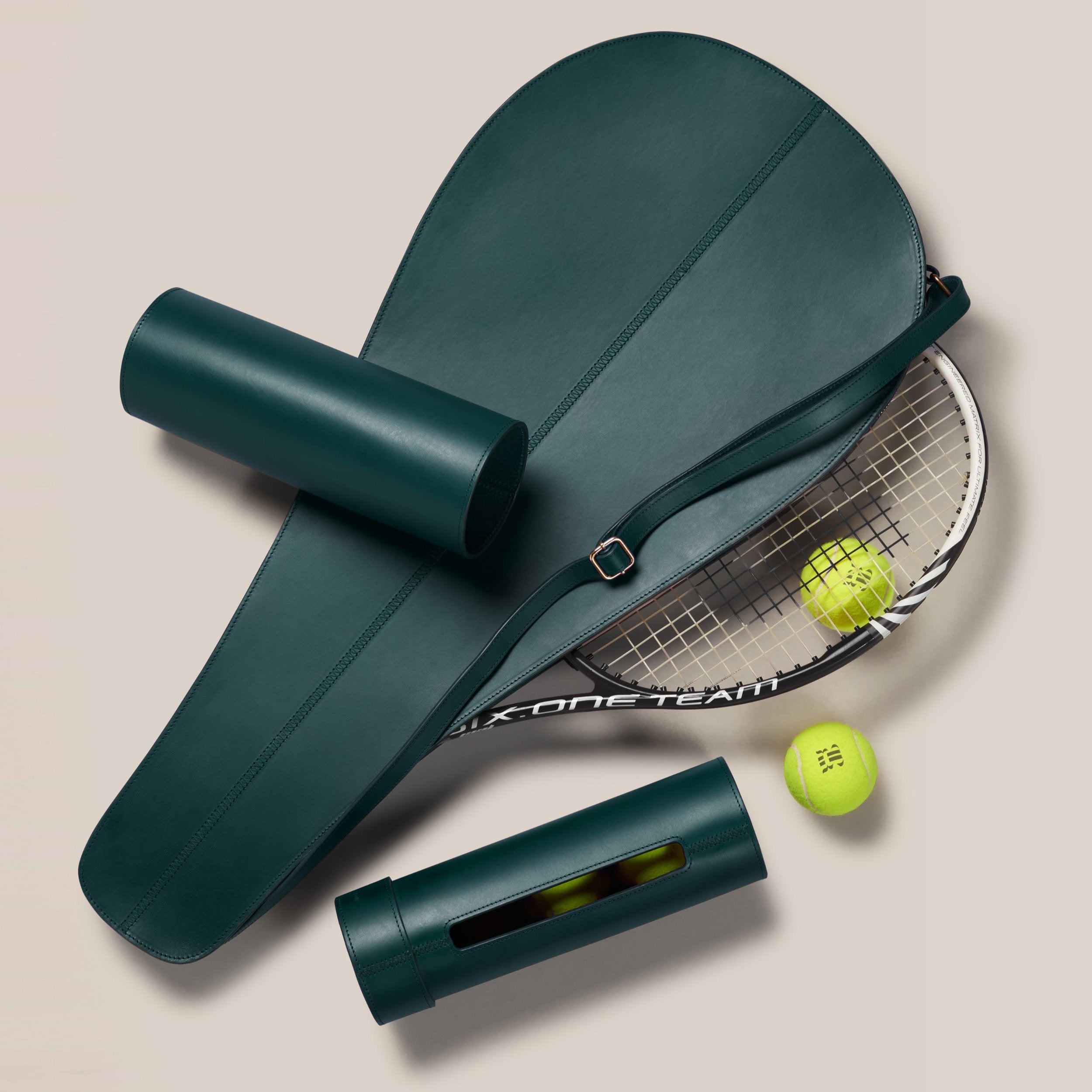 Leather Tennis Gift Set