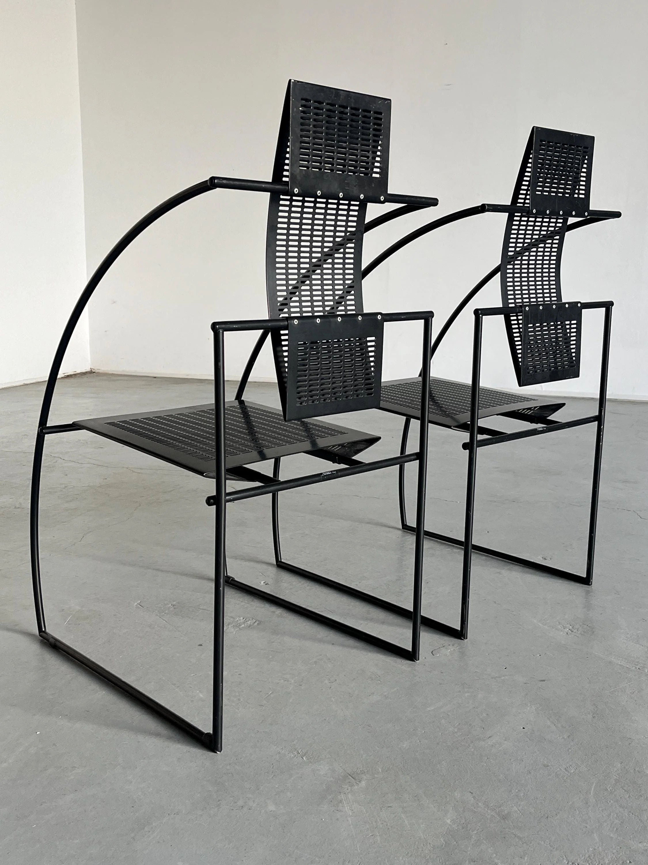 'Quinta' Armchair by Mario Botta for Alias, 1980s