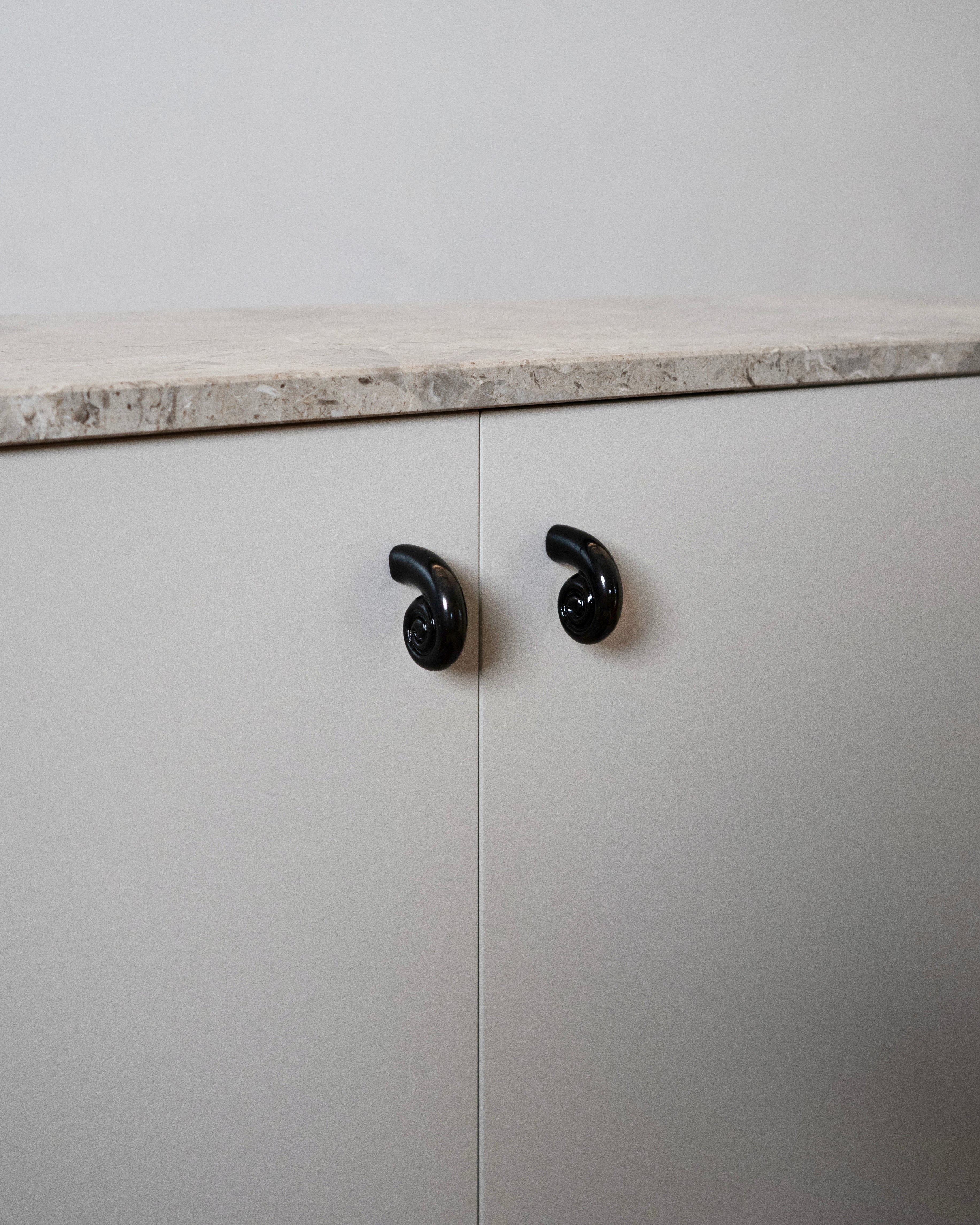 Noelle Knob - Antique Brass