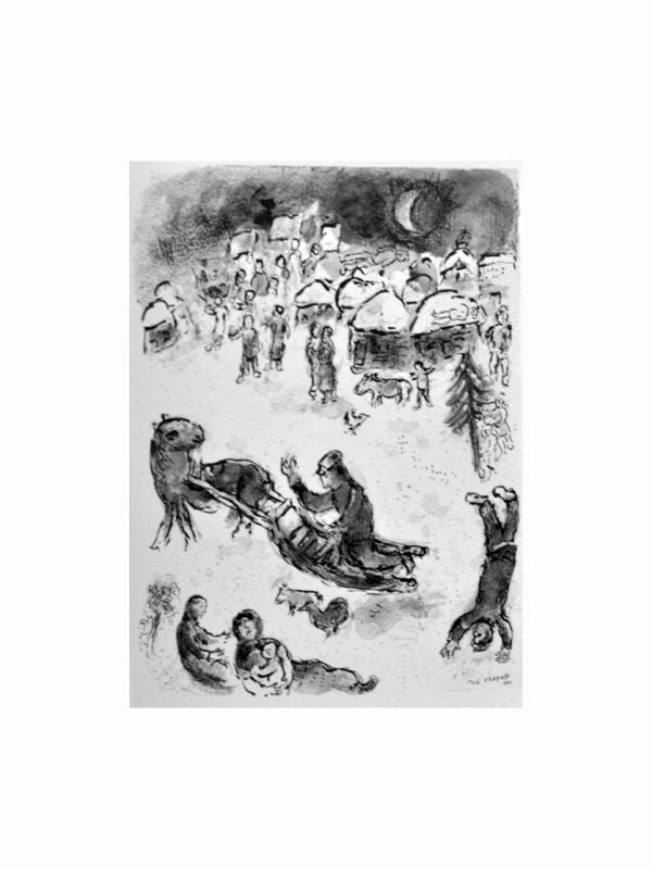 Marc Chagall - Lithographs Vintage Book - The Oblist
