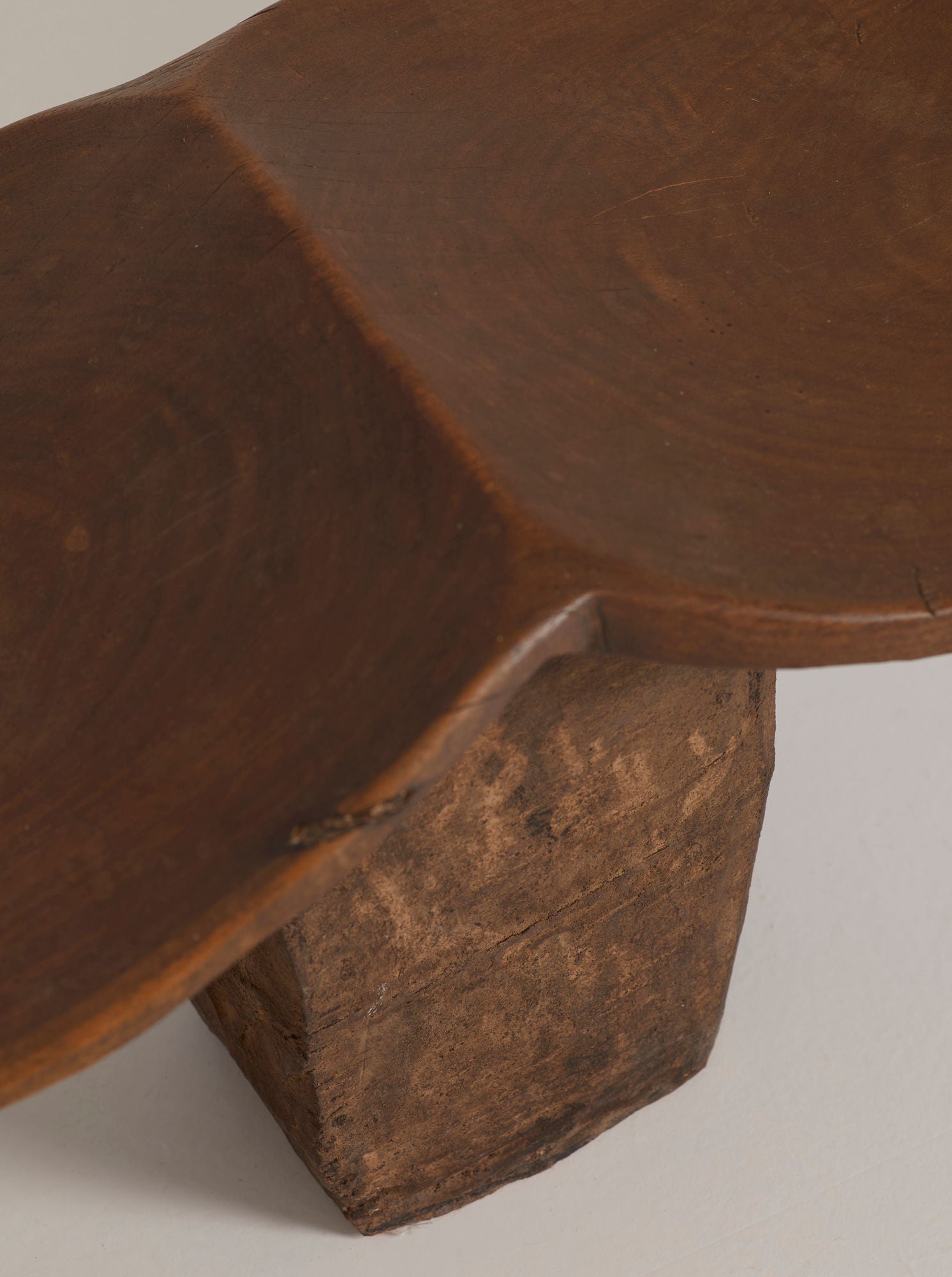 Large Mid-Century Senufo Stargazing Chair