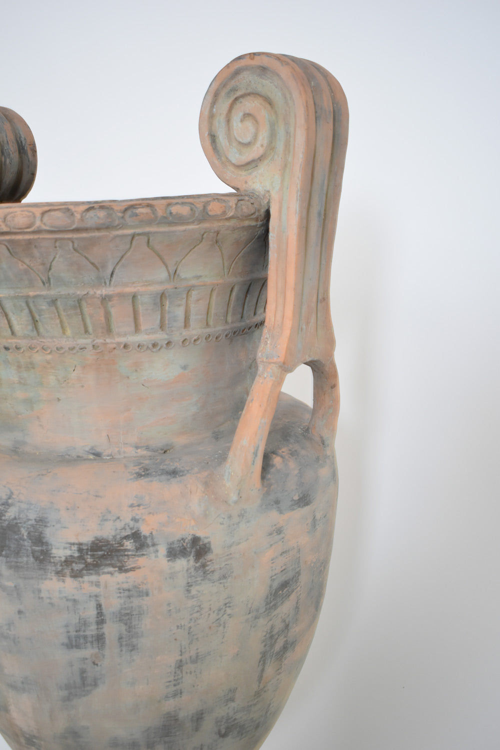 Terracota Neoclassical Vase, 1910s