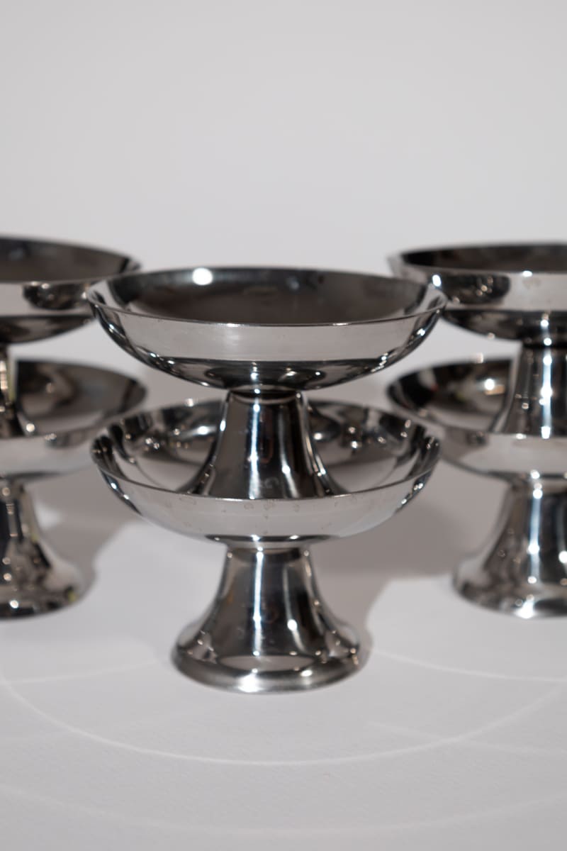 Coupes à dessert vintage françaises des années 70